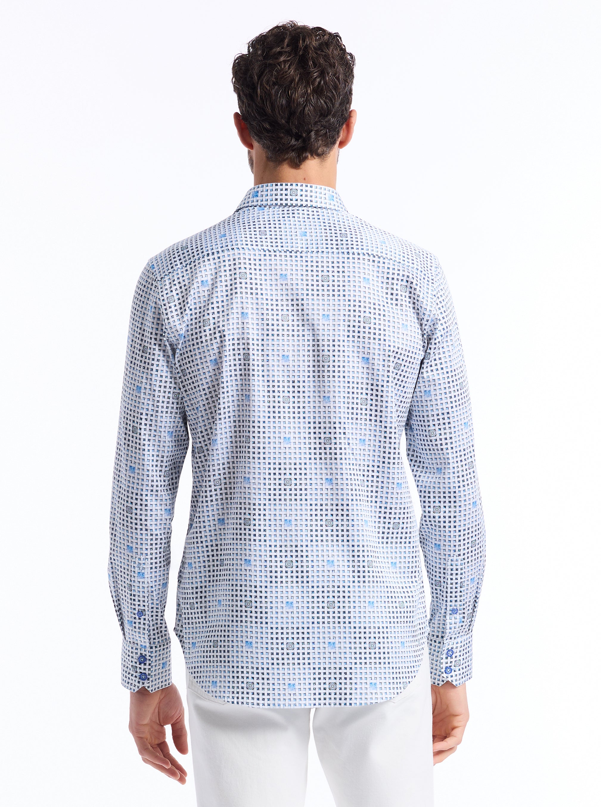 BRENTWOOD LONG SLEEVE BUTTON DOWN SHIRT