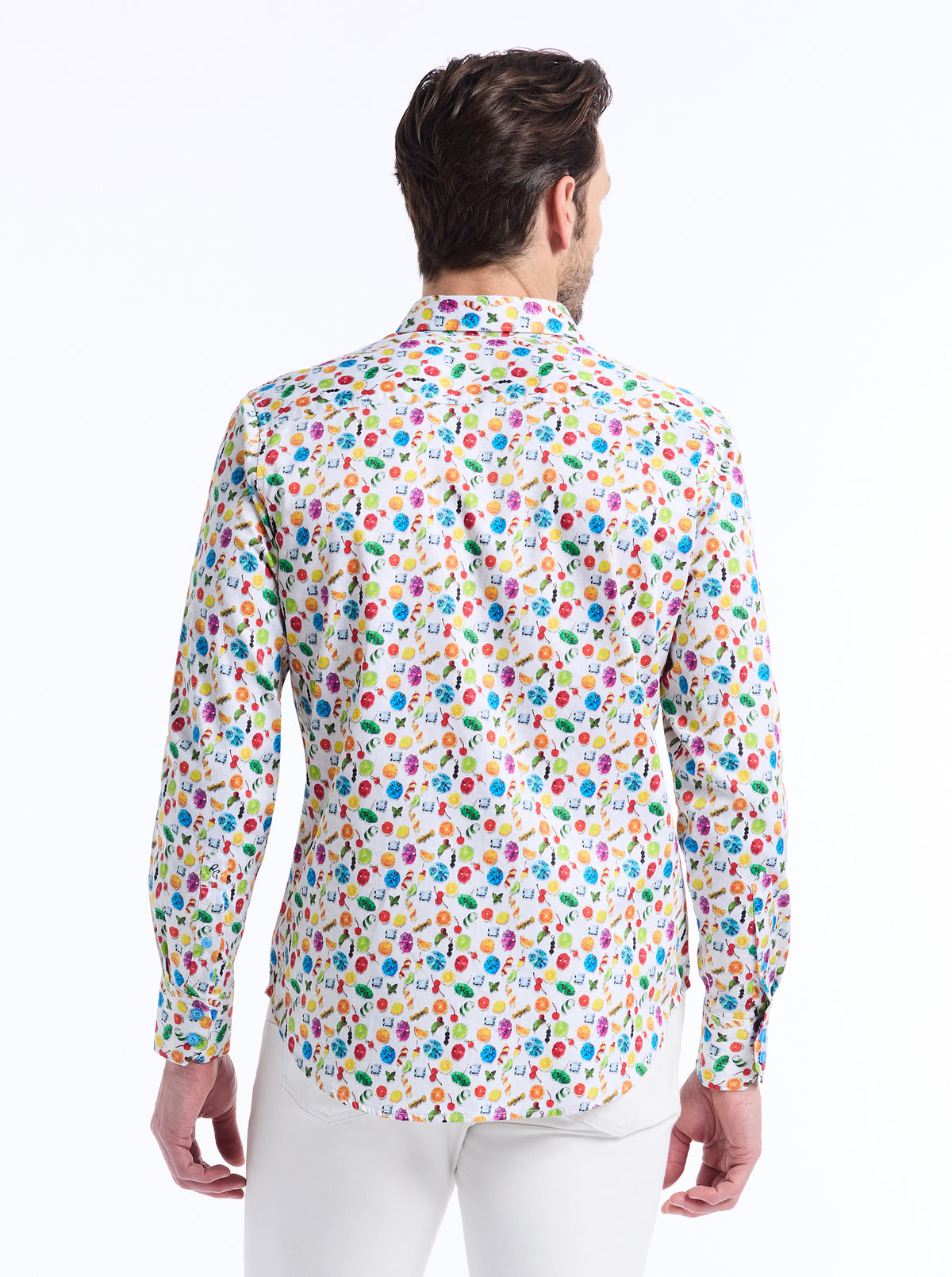 GARNISH LONG SLEEVE BUTTON DOWN SHIRT BIG