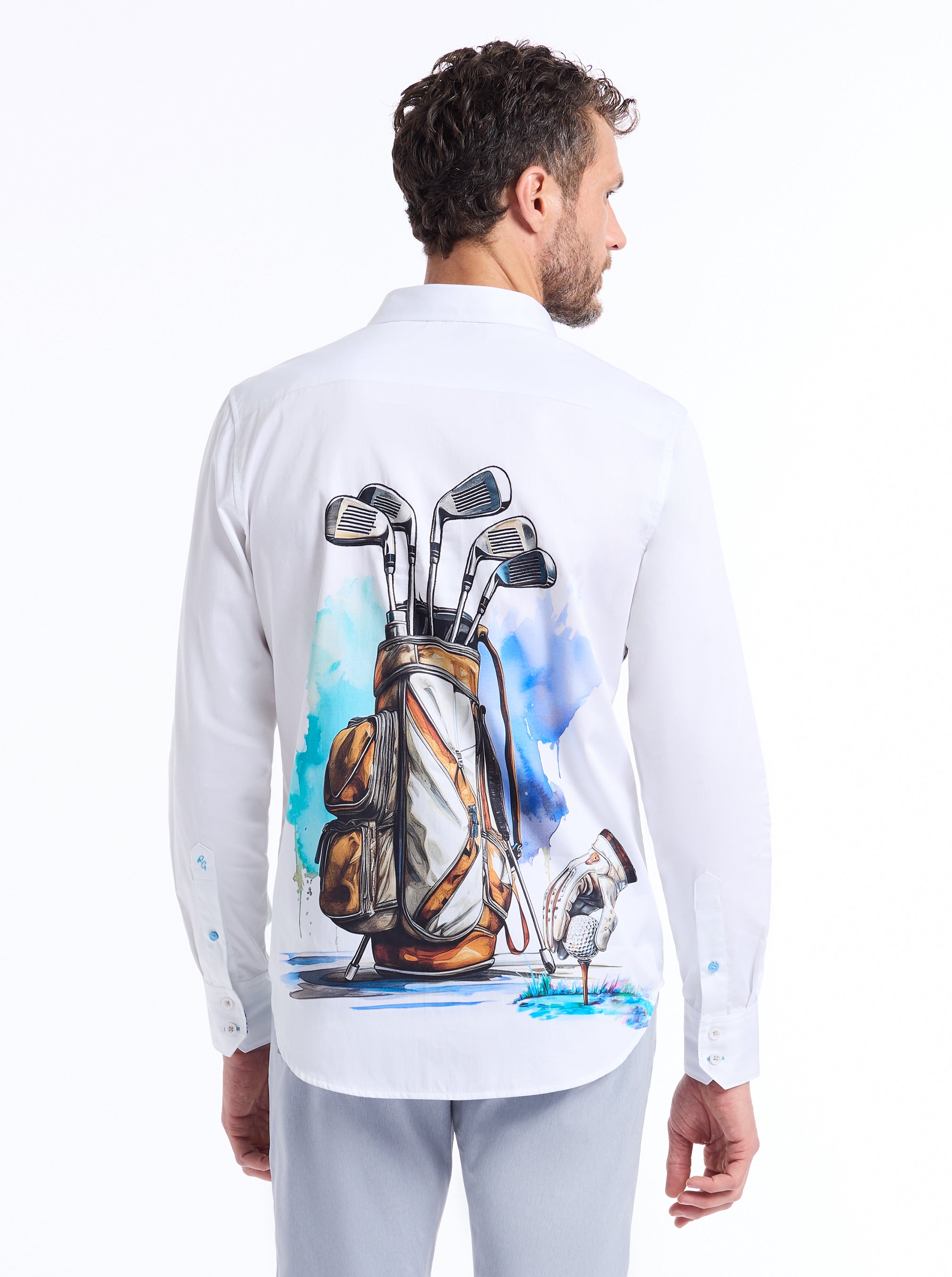 GENESIS LONG SLEEVE BUTTON DOWN SHIRT