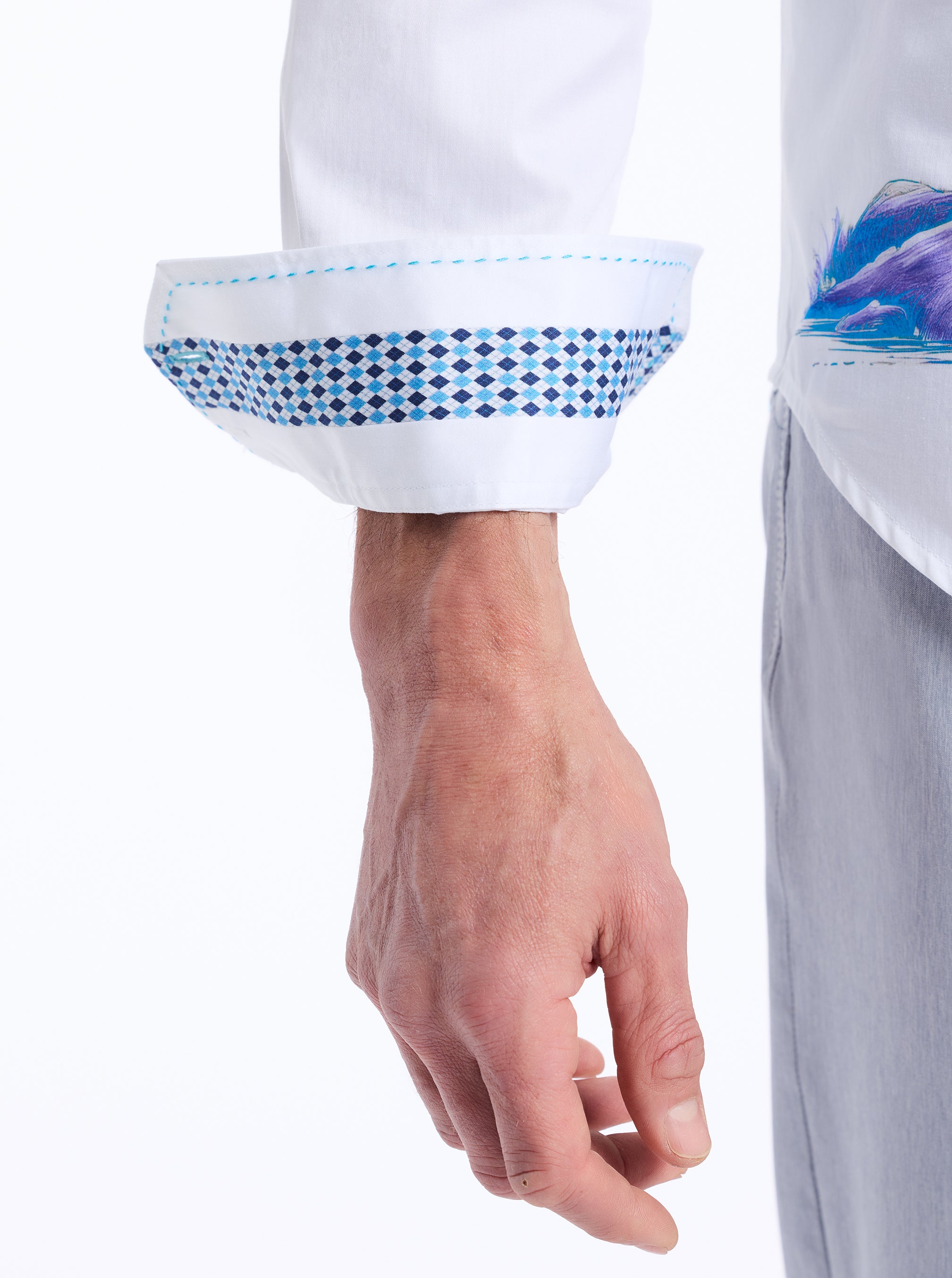 GENESIS LONG SLEEVE BUTTON DOWN SHIRT