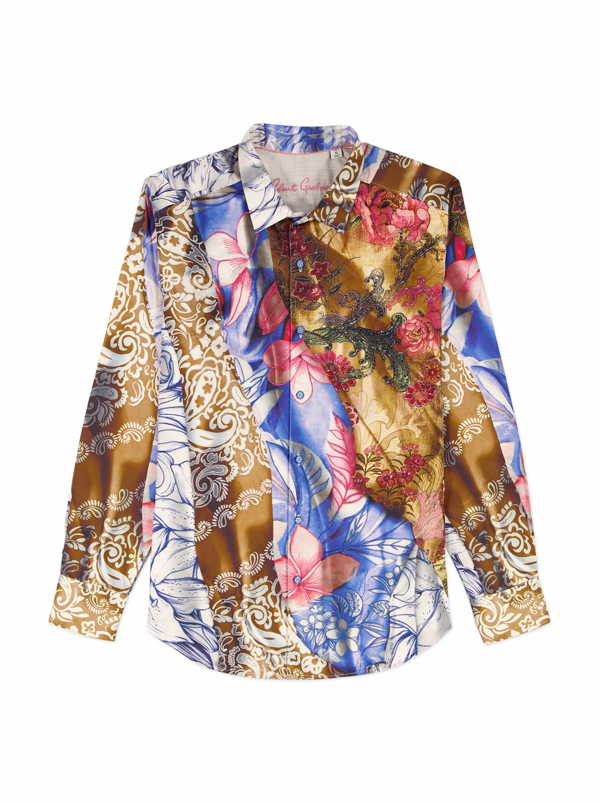 MENDIBURU LONG SLEEVE BUTTON DOWN SHIRT