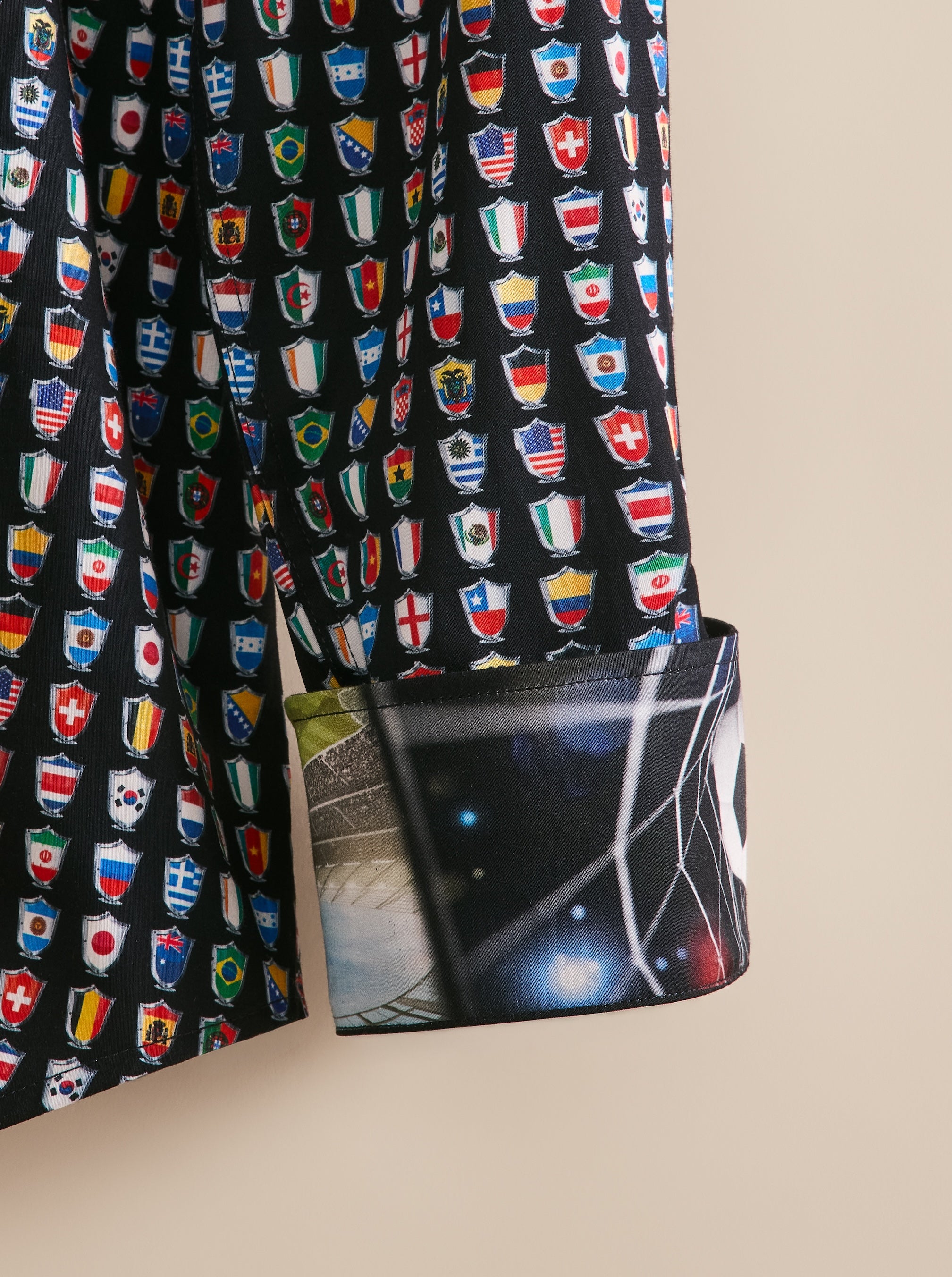 FOR THE WIN LONG SLEEVE BUTTON DOWN SHIRT