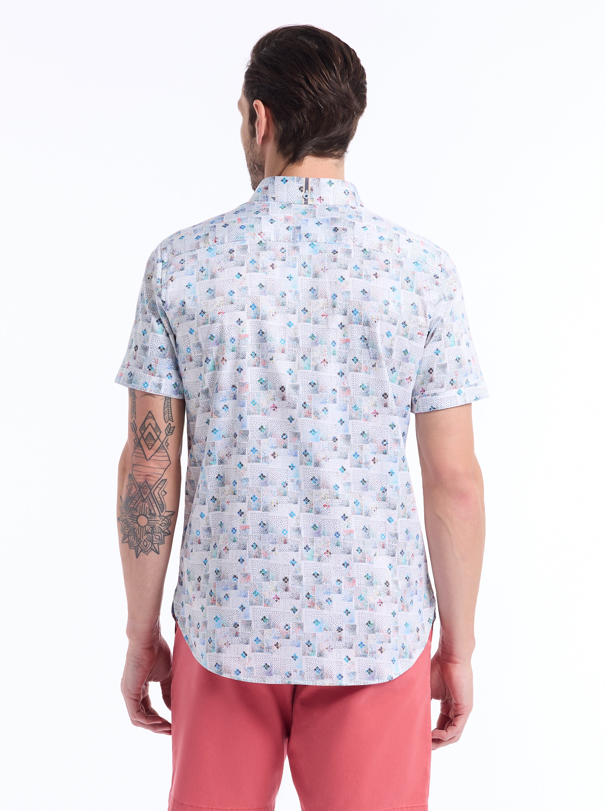 EMBARCADERO SHORT SLEEVE BUTTON DOWN SHIRT