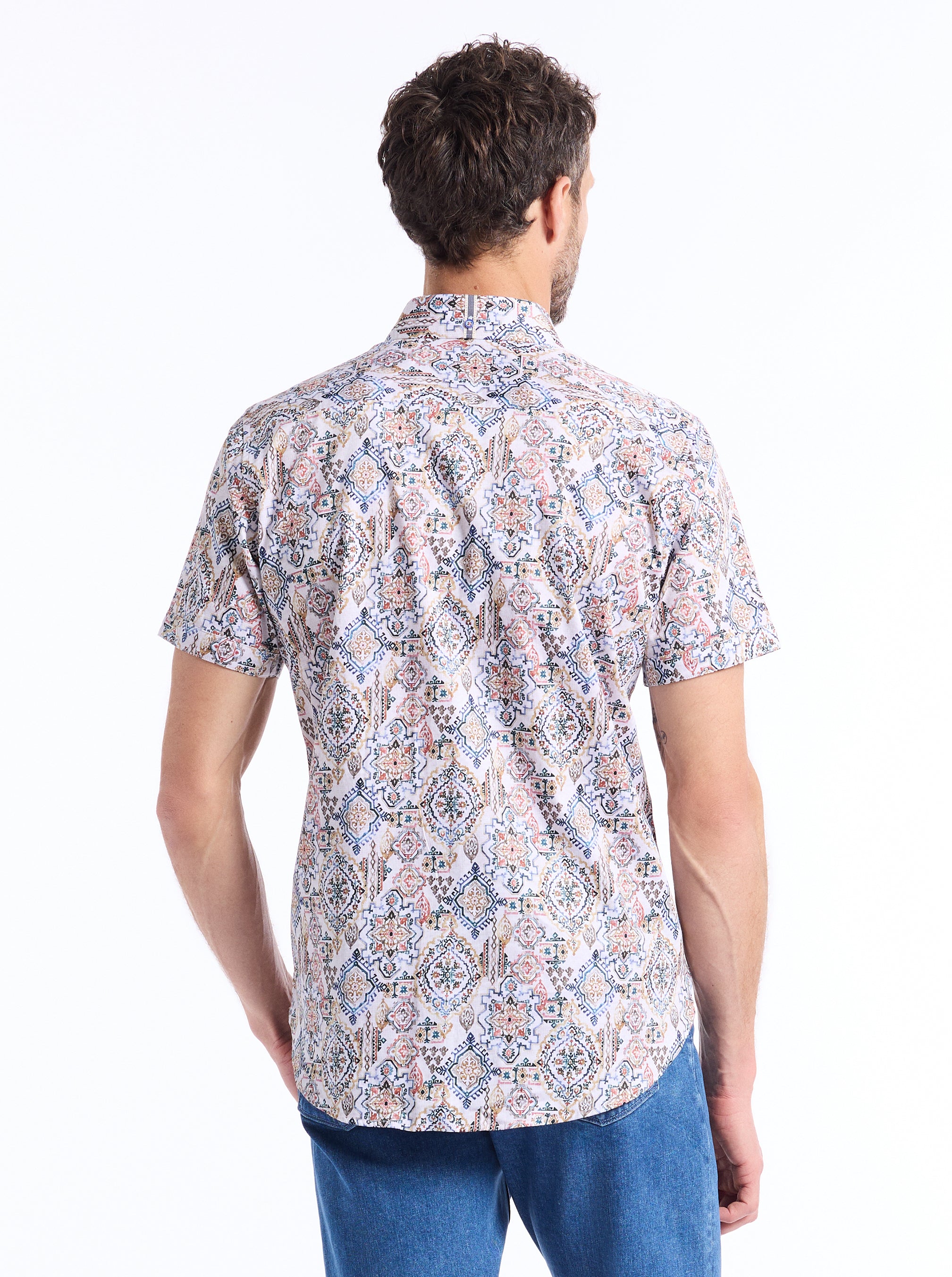 PISMO SHORT SLEEVE BUTTON DOWN SHIRT