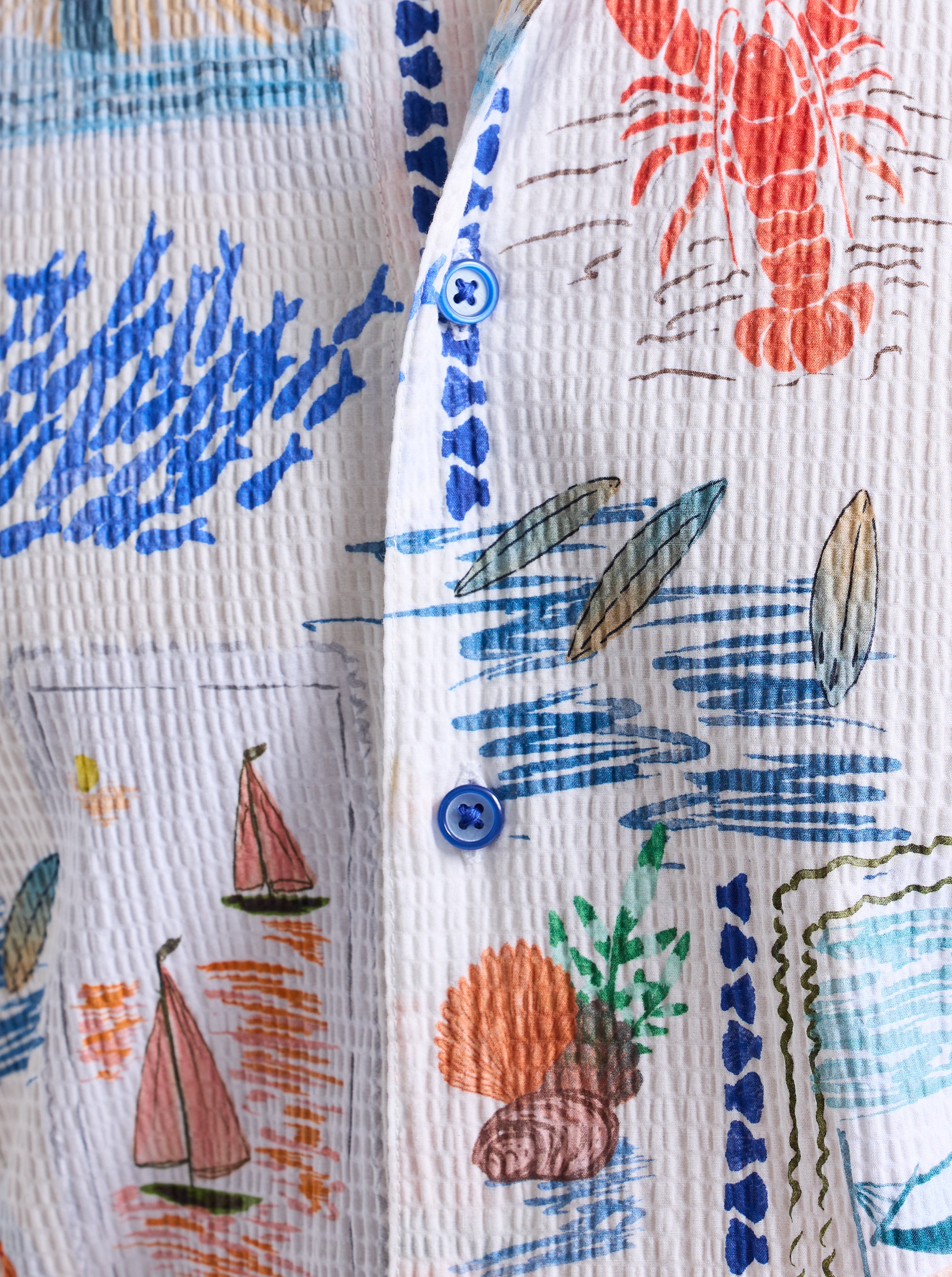 ISLA VISTA SHORT SLEEVE BUTTON DOWN SHIRT