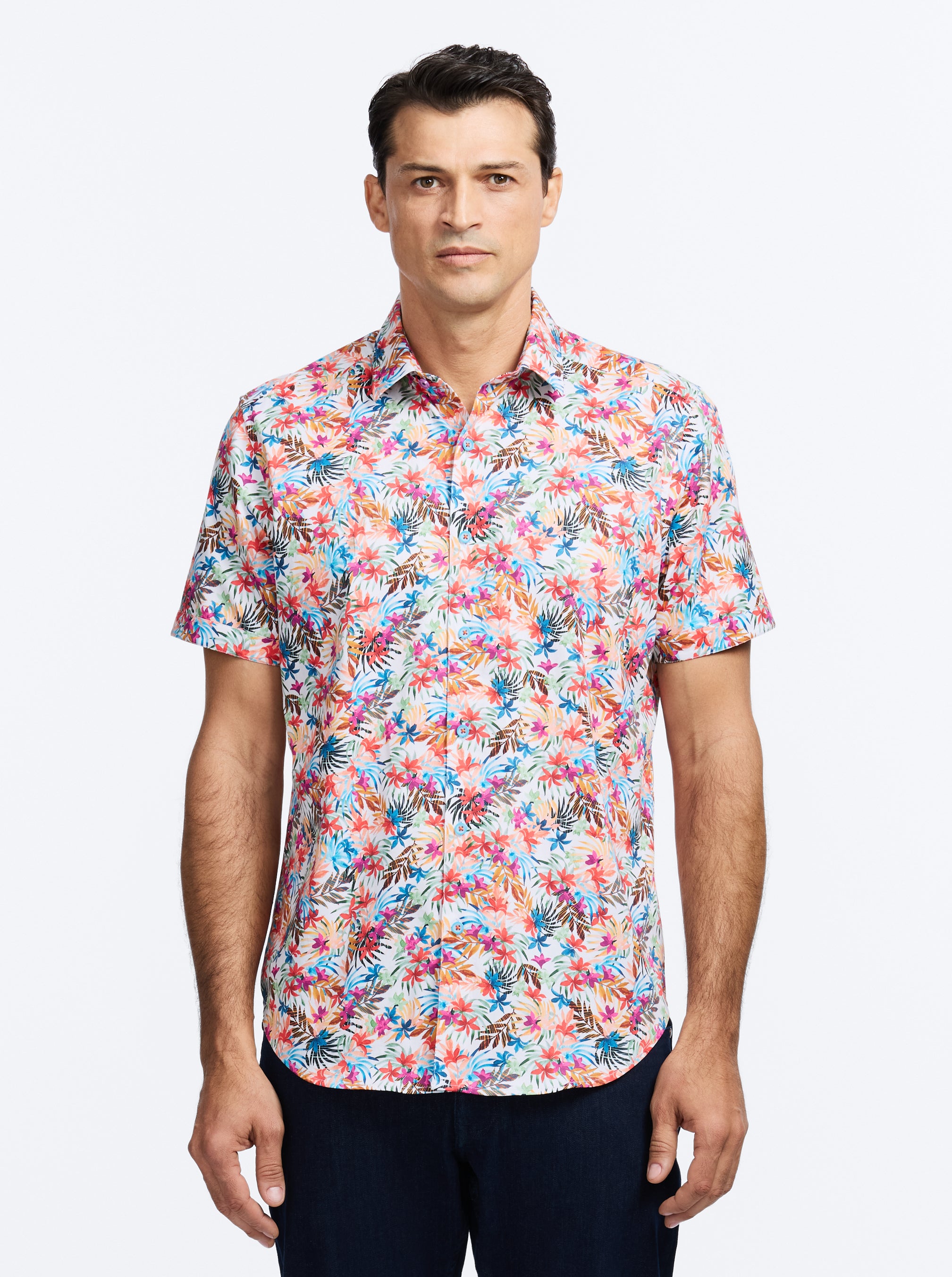 ESCAPE SHORT SLEEVE BUTTON DOWN SHIRT