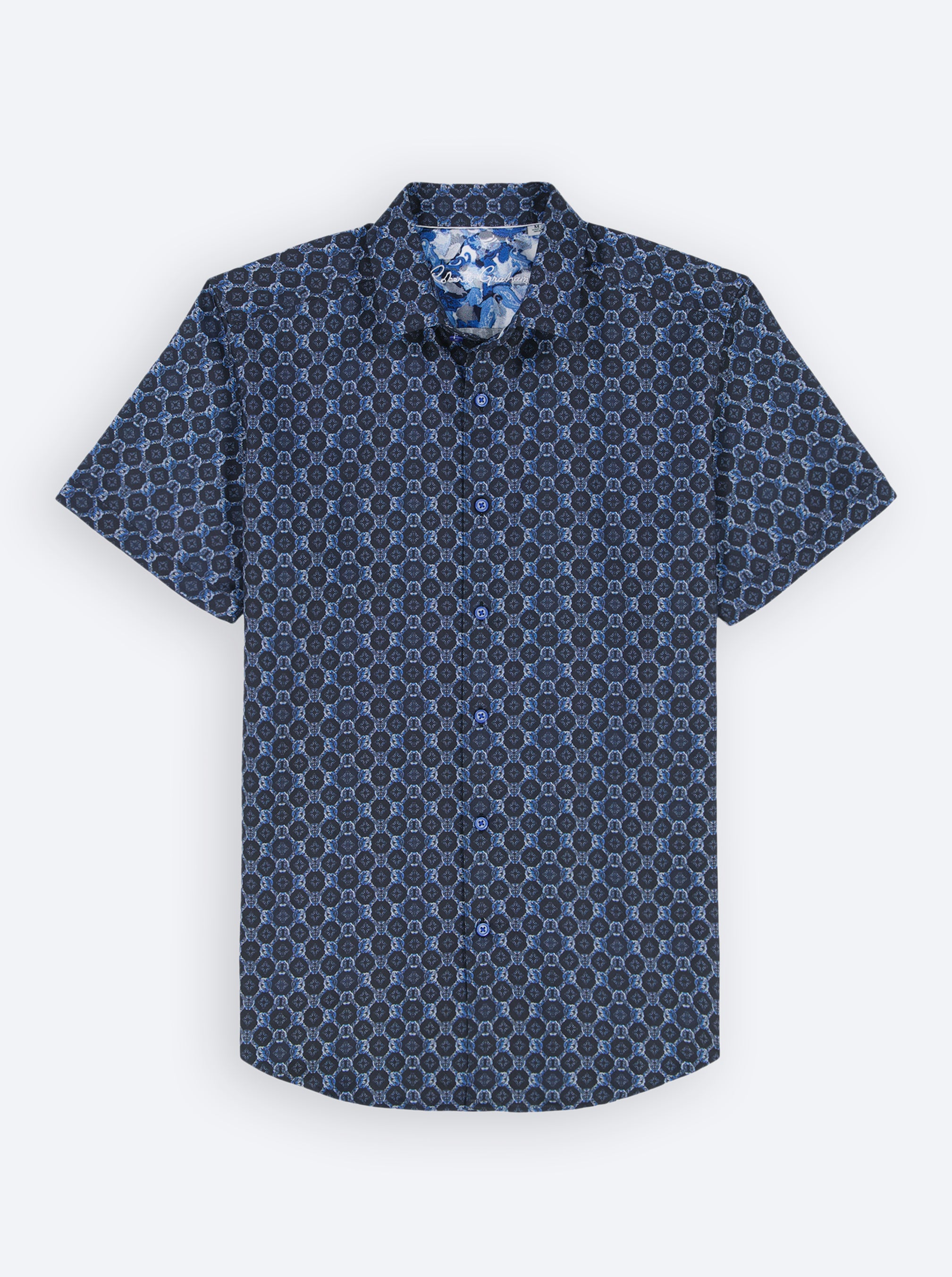 BRAMSTON SHORT SLEEVE BUTTON DOWN SHIRT