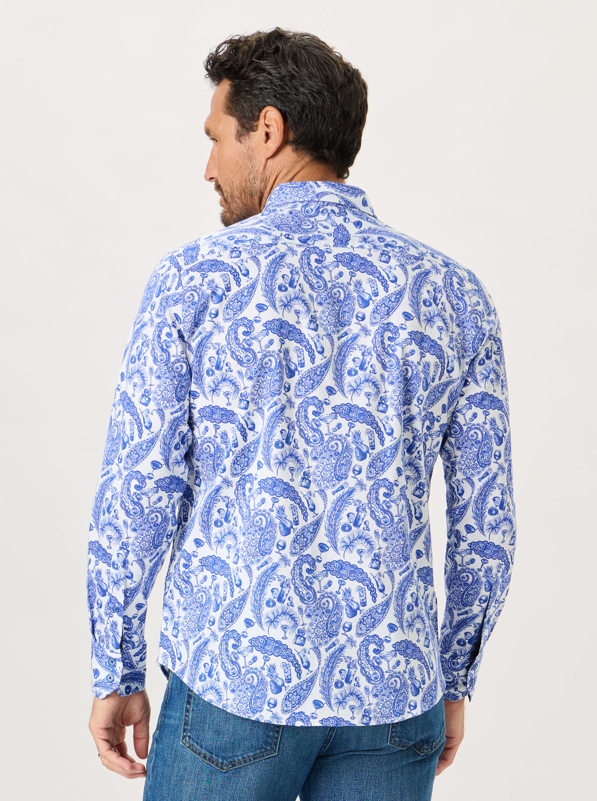 BREWINGTON LONG SLEEVE BUTTON DOWN SHIRT