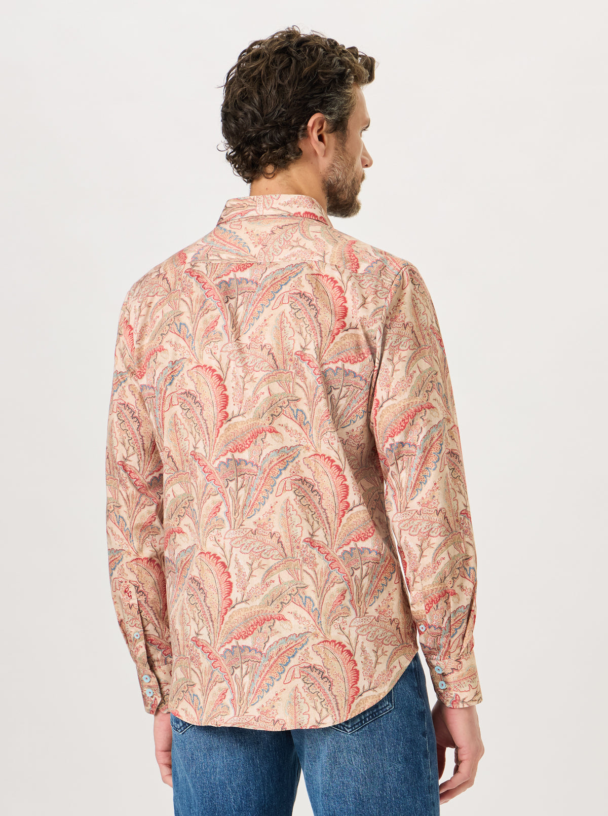 TSUKUYOMI LONG SLEEVE BUTTON DOWN SHIRT