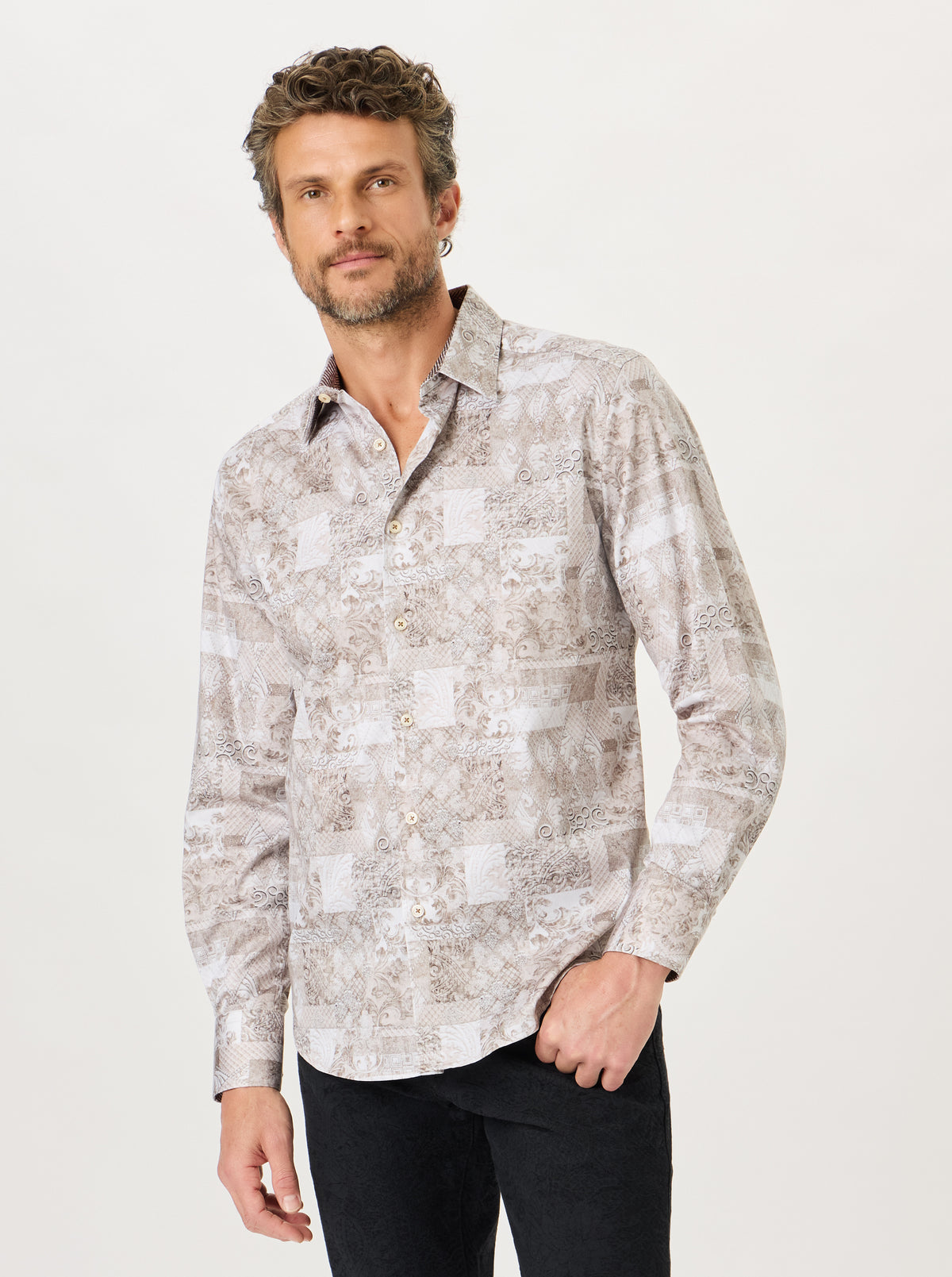 WINSLOW LONG SLEEVE BUTTON DOWN SHIRT
