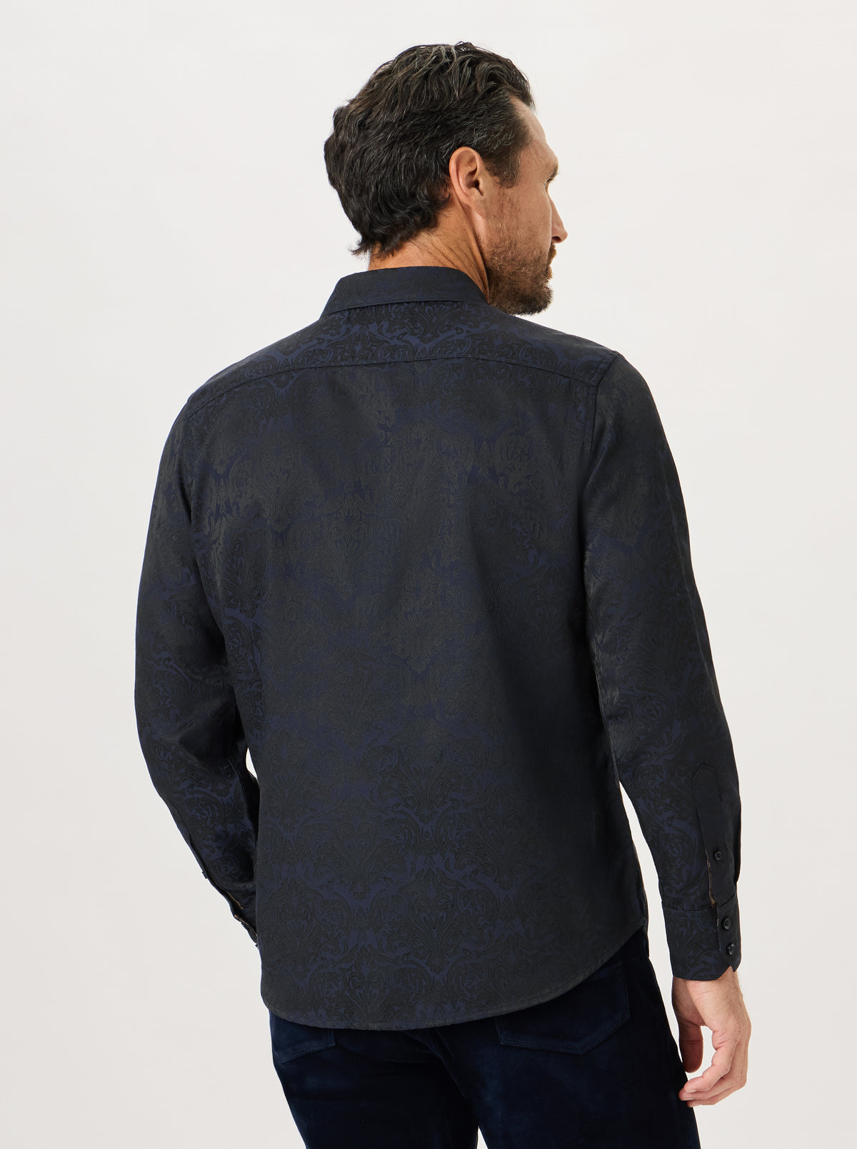 WILSDEN LONG SLEEVE BUTTON DOWN SHIRT