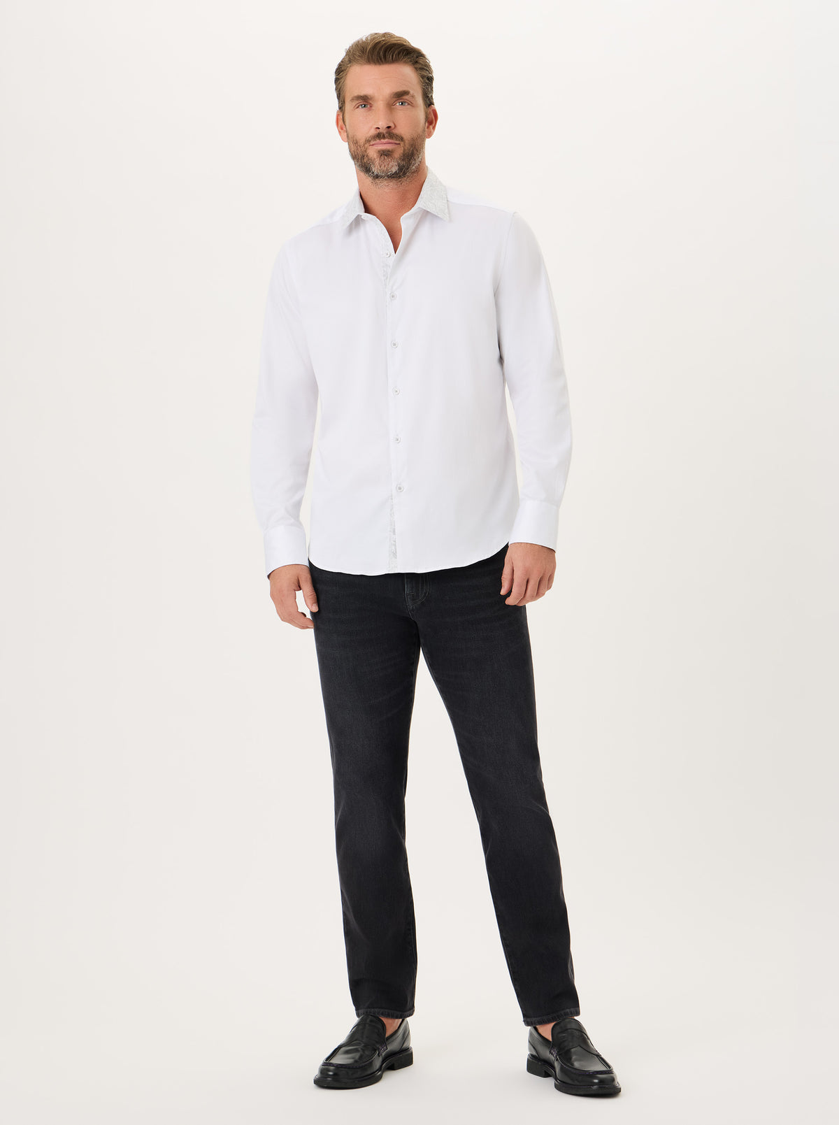SHEPLEY LONG SLEEVE BUTTON DOWN SHIRT
