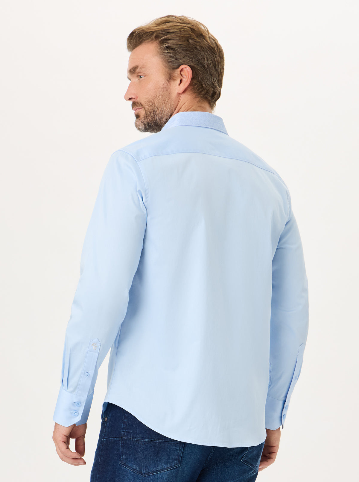 SHEPLEY LONG SLEEVE BUTTON DOWN SHIRT