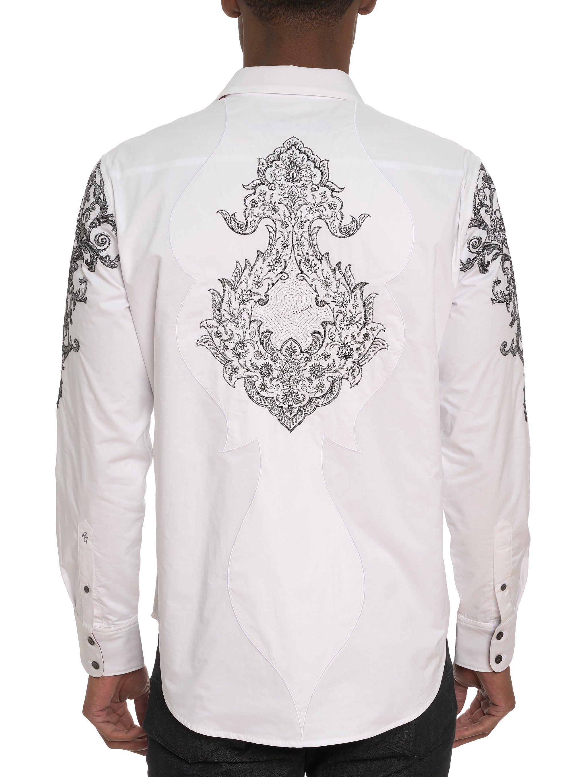 LIMITED EDITION THE FINE FILIGREE LONG SLEEVE BUTTON DOWN SHIRT