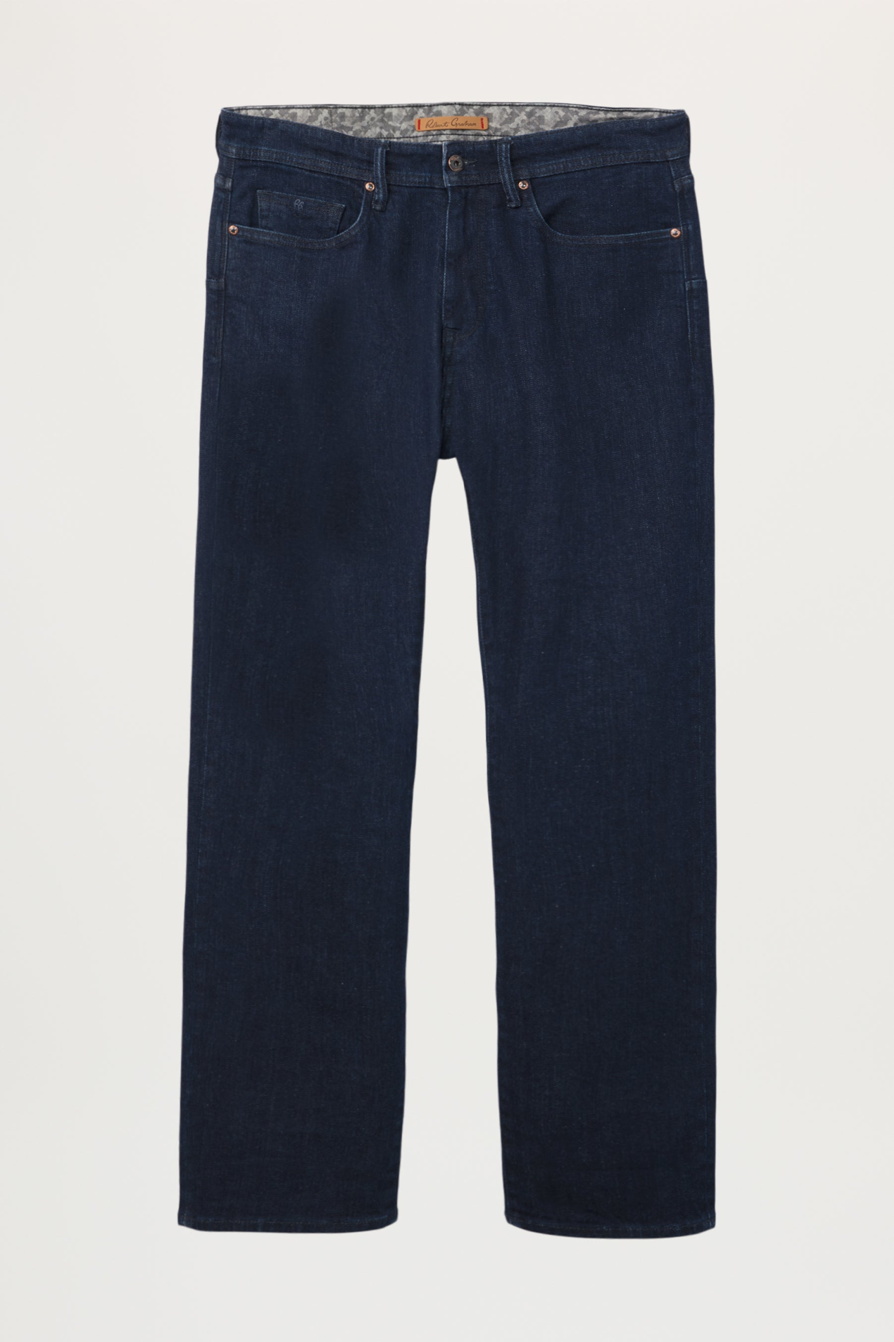 Robert Graham Men's Dayne Five-Pocket Jeans - Dark Indigo