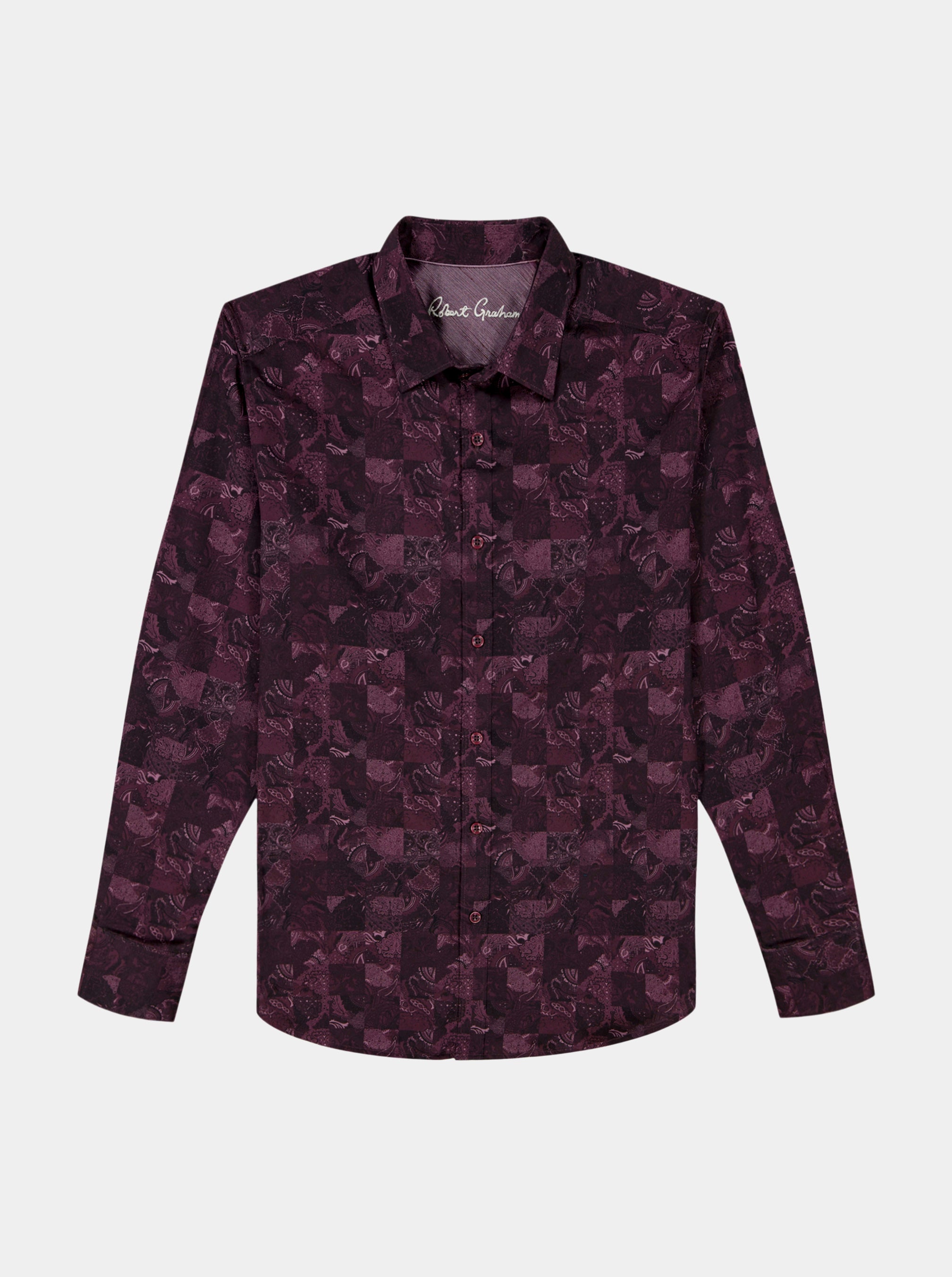 TOURNEAU LONG SLEEVE BUTTON DOWN SHIRT