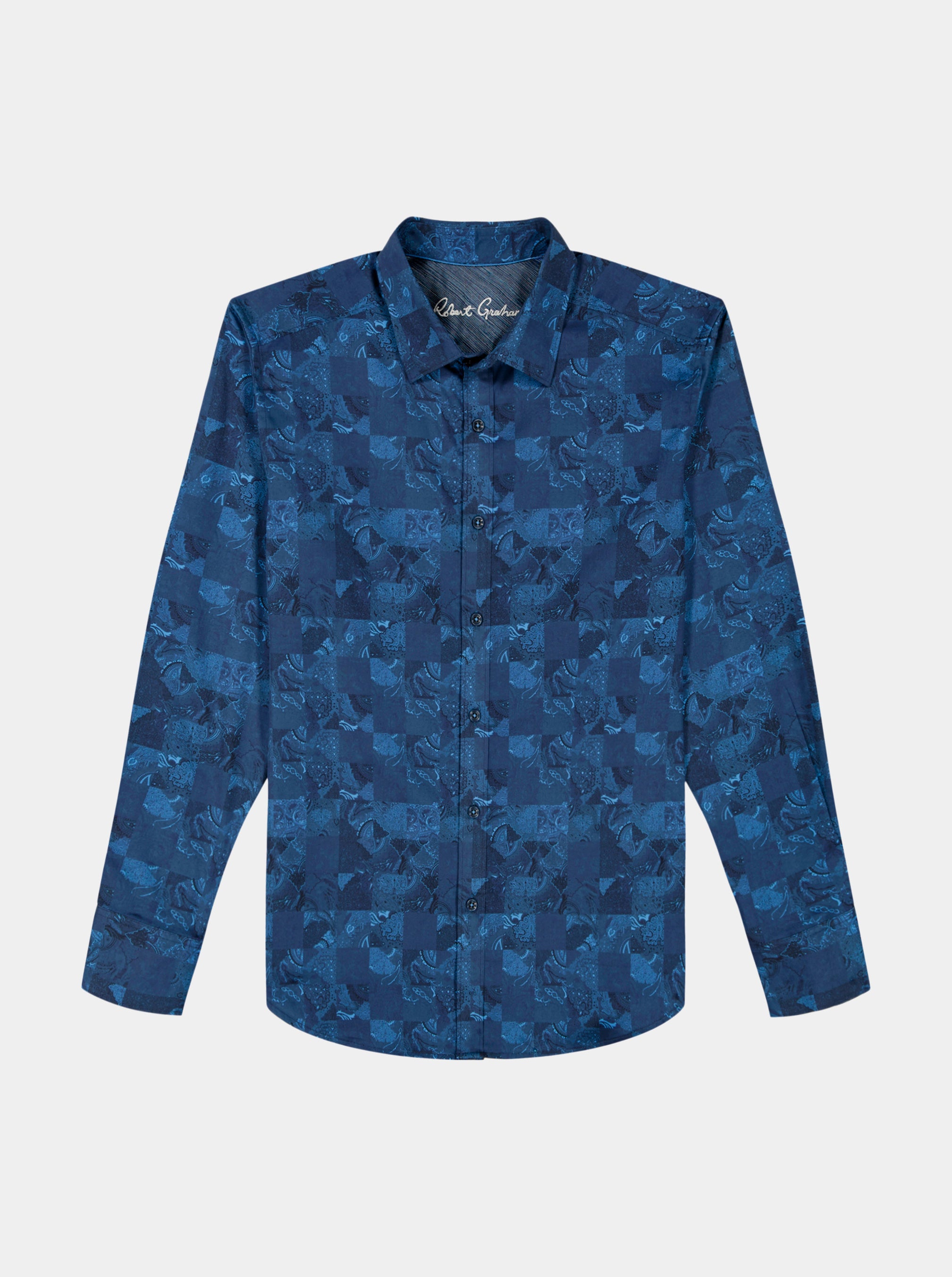 TOURNEAU LONG SLEEVE BUTTON DOWN SHIRT