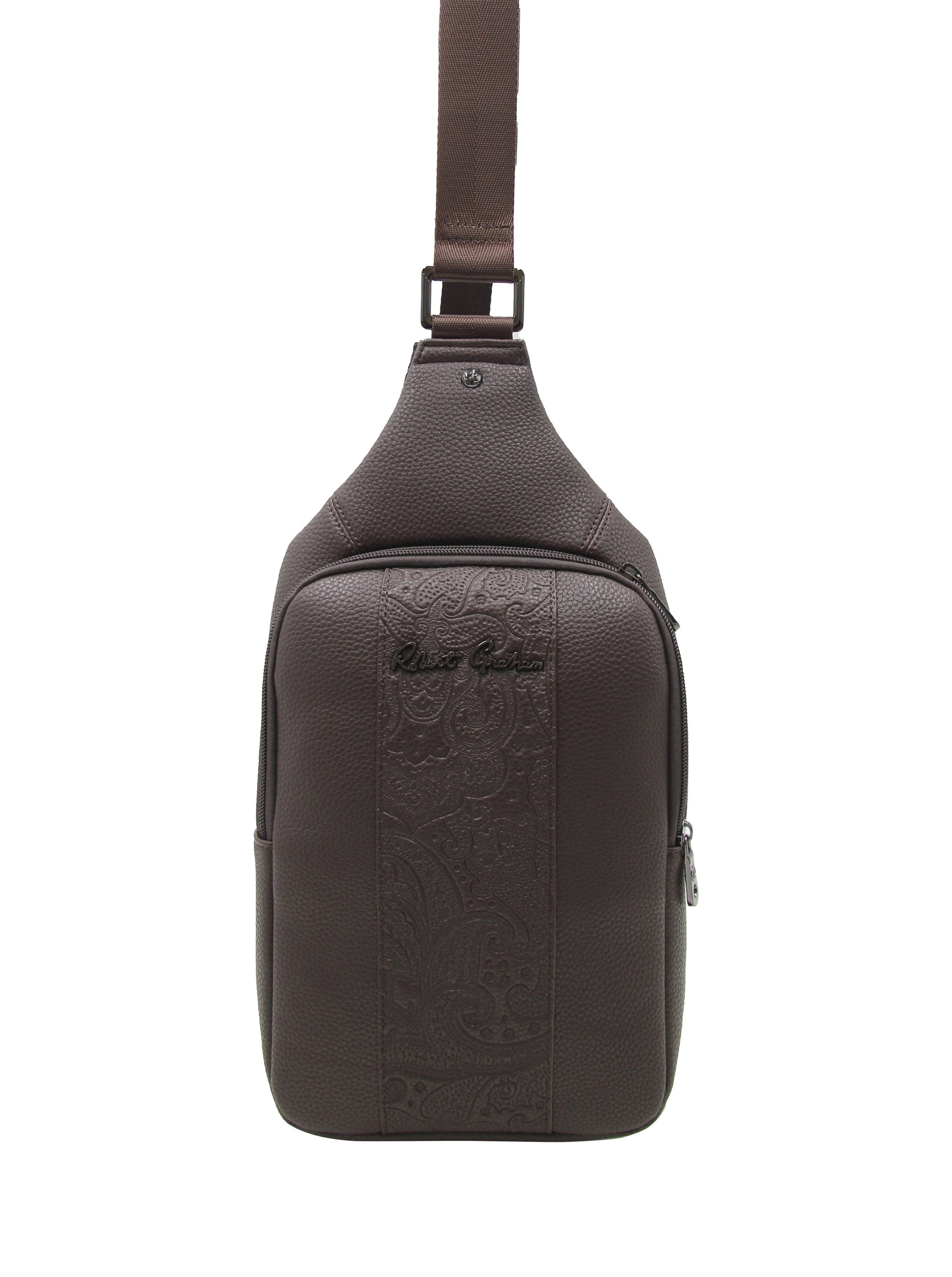 crossbody bag men travel Robert Graham Take Off Sling Bag