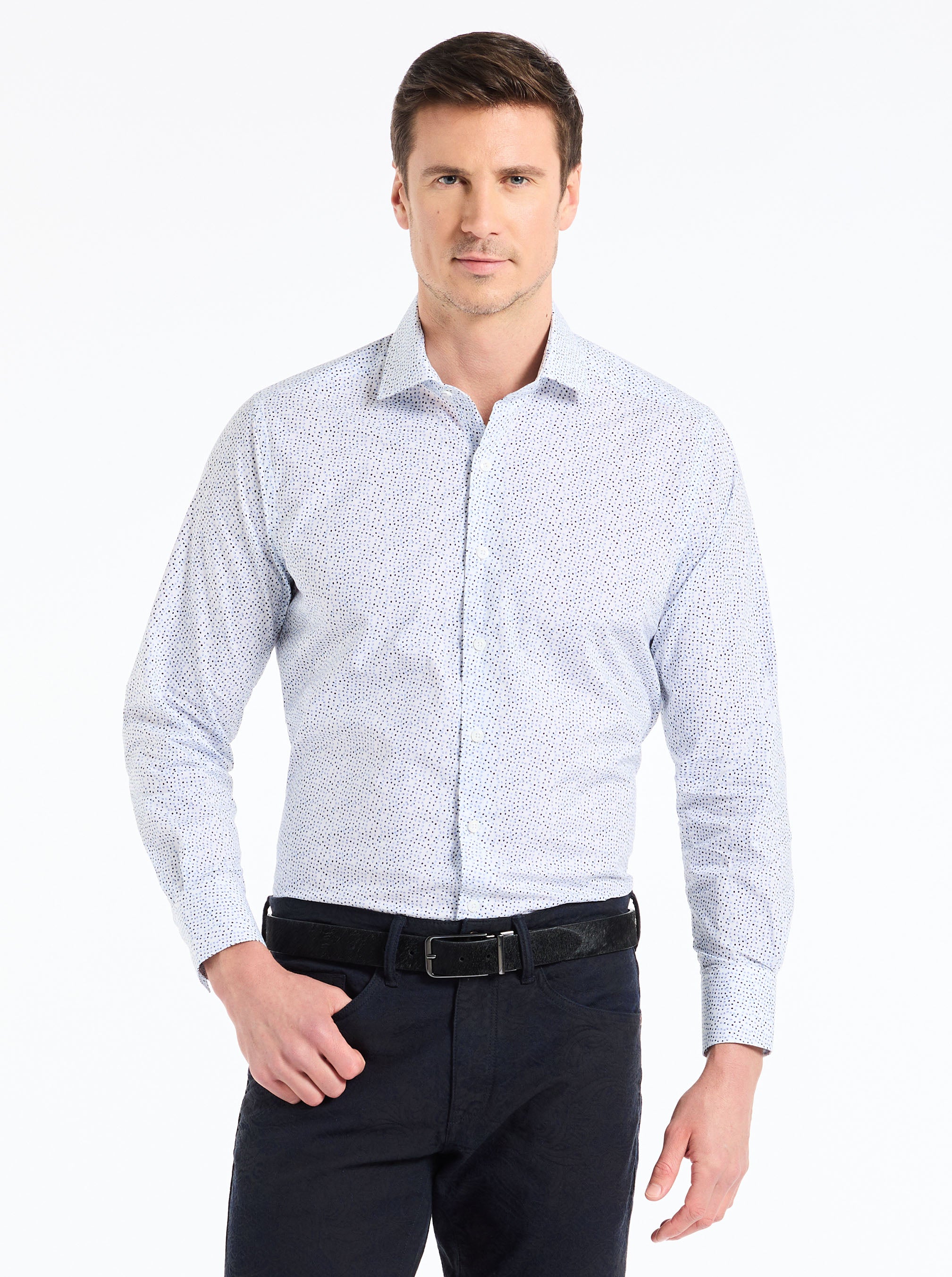 HART LONG SLEEVE BUTTON DOWN SHIRT