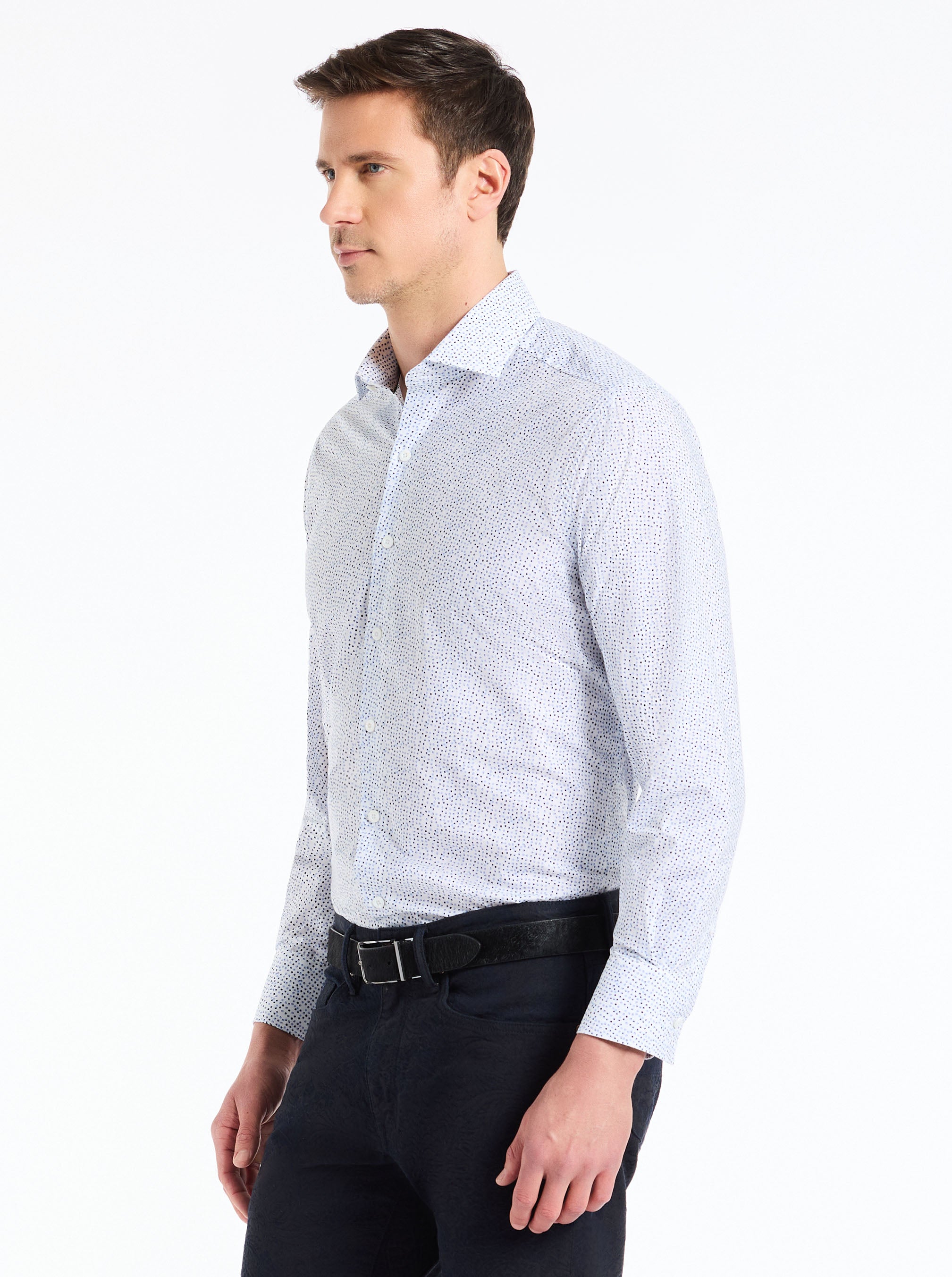 HART LONG SLEEVE BUTTON DOWN SHIRT