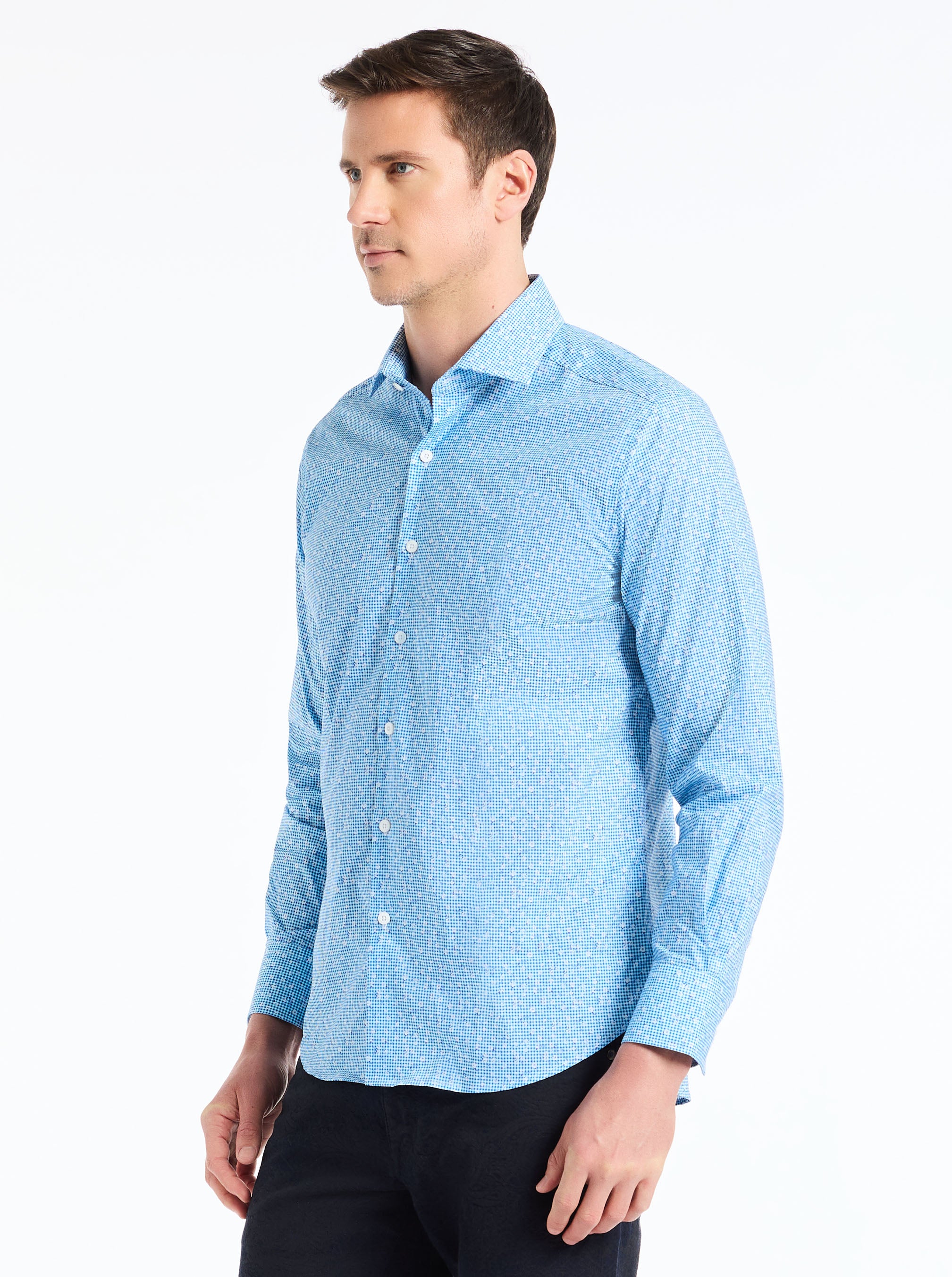 JONAH LONG SLEEVE BUTTON DOWN SHIRT