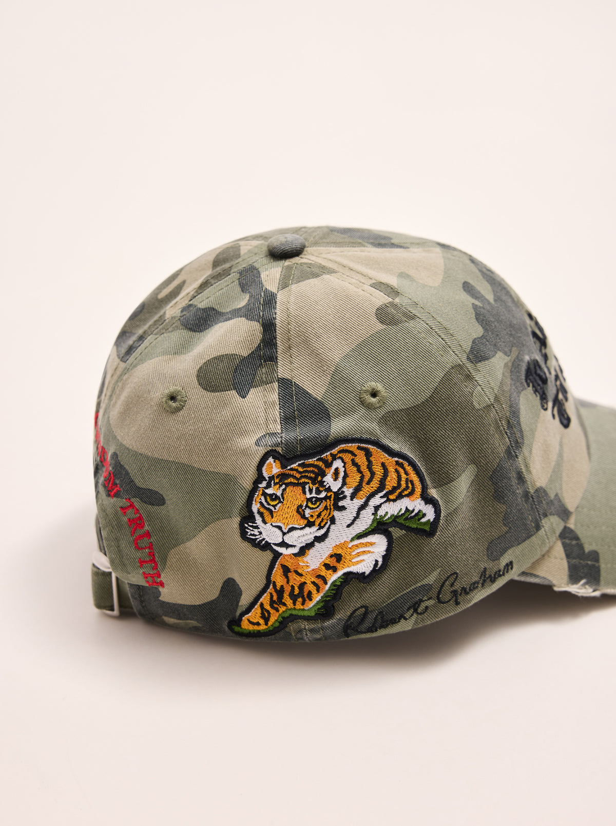 ROCKY 50TH X ROBERT GRAHAM CAMO PATCH BASEBALL HAT