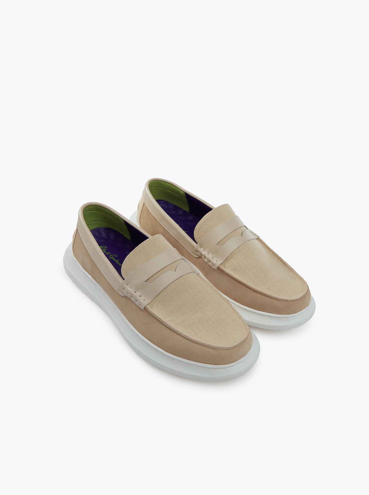Robert Graham Leather Loafers‎ Robert Graham Men main image 3