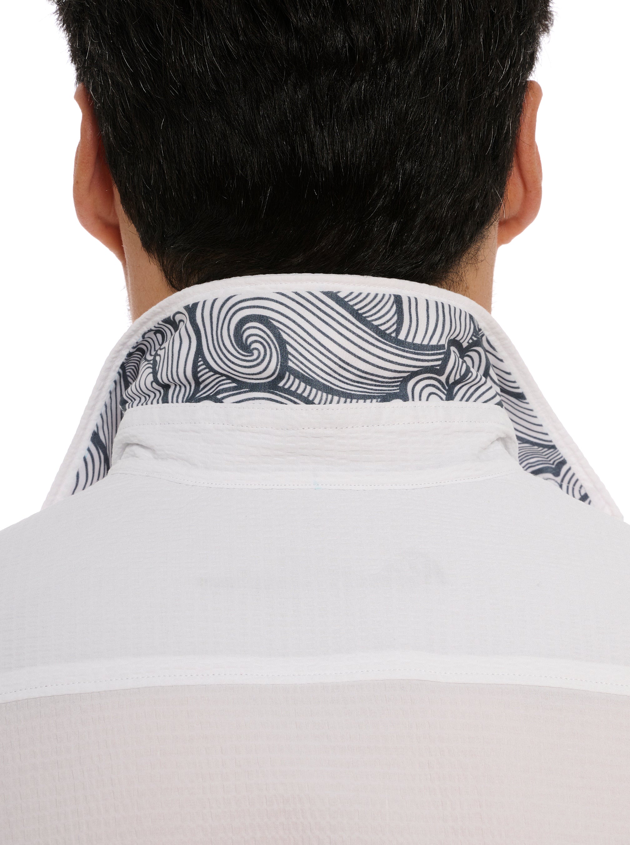 SHARK BITE 2 SHORT SLEEVE BUTTON DOWN SHIRT