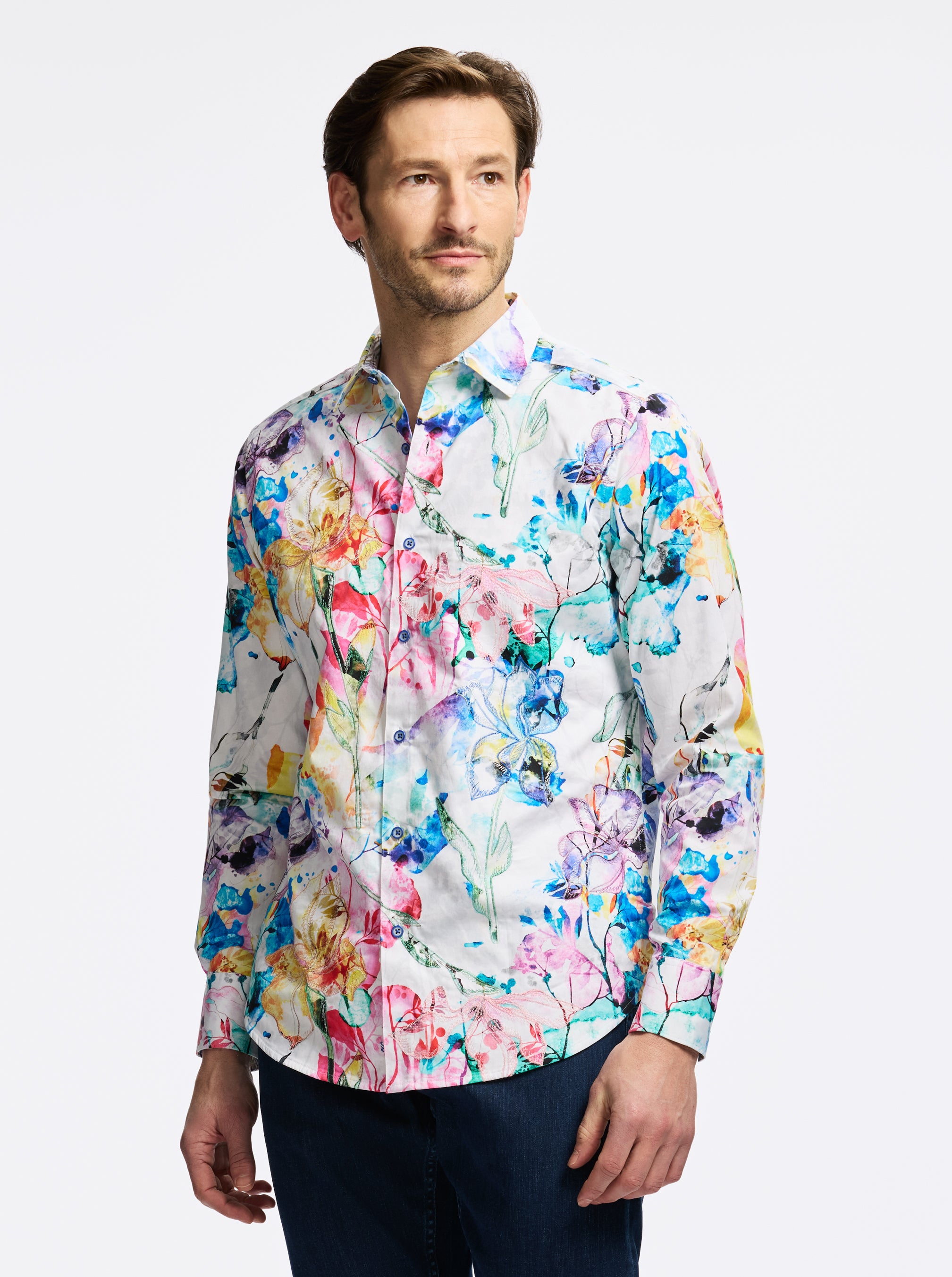 CYPREMORT LONG SLEEVE BUTTON DOWN SHIRT