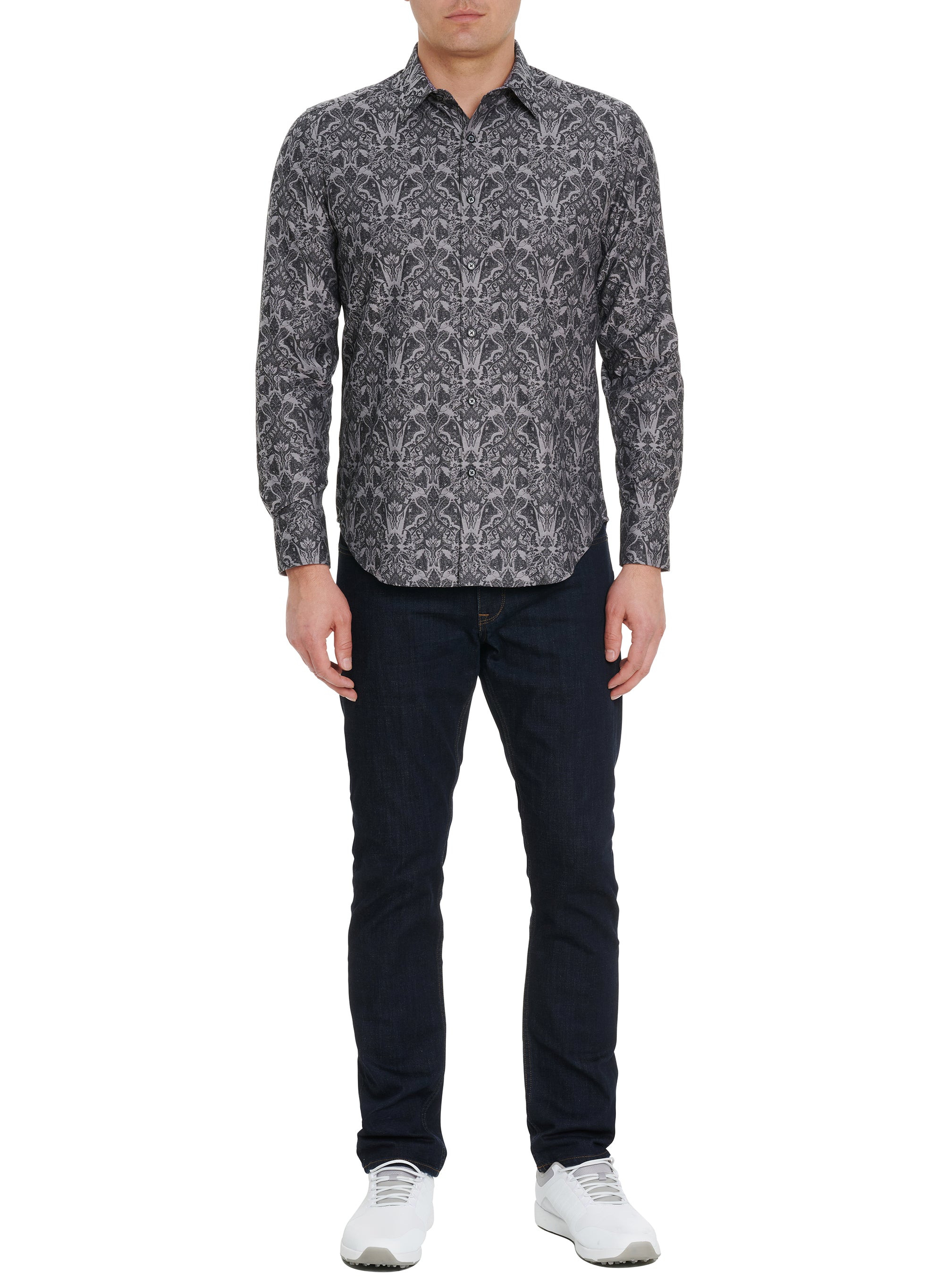 HIGHLAND LONG SLEEVE BUTTON DOWN SHIRT