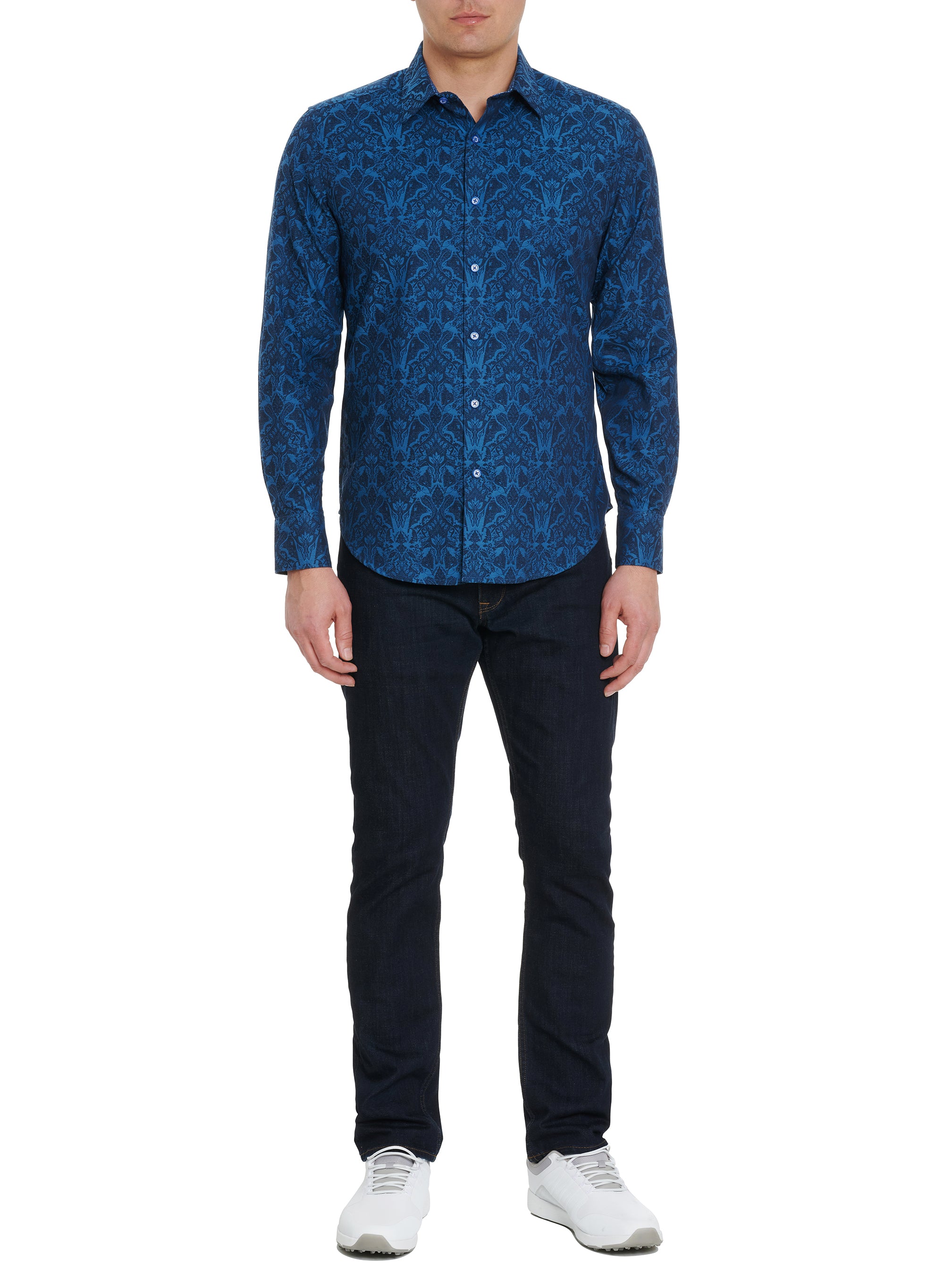 HIGHLAND LONG SLEEVE BUTTON DOWN SHIRT
