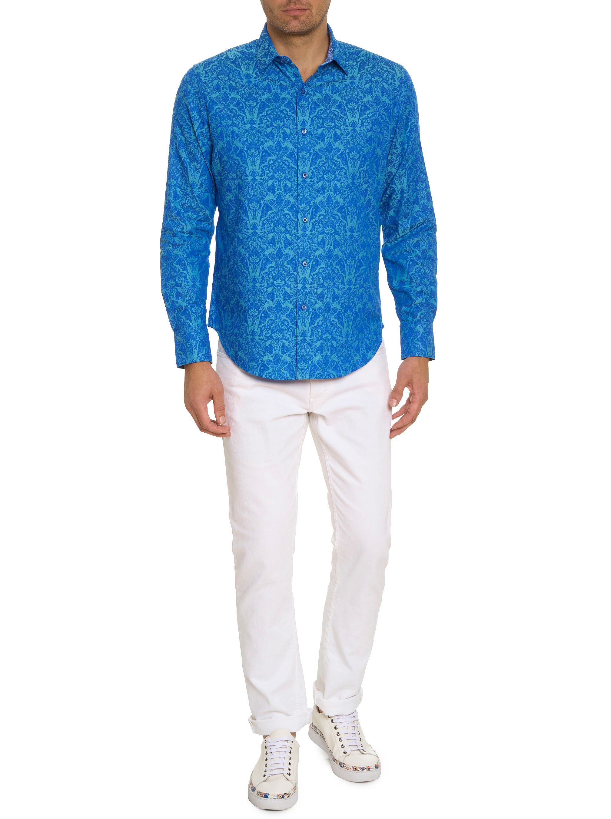 HIGHLAND LONG SLEEVE BUTTON DOWN SHIRT