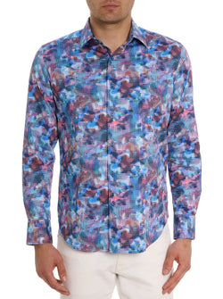 OUTER BANKS LONG SLEEVE BUTTON DOWN SHIRT