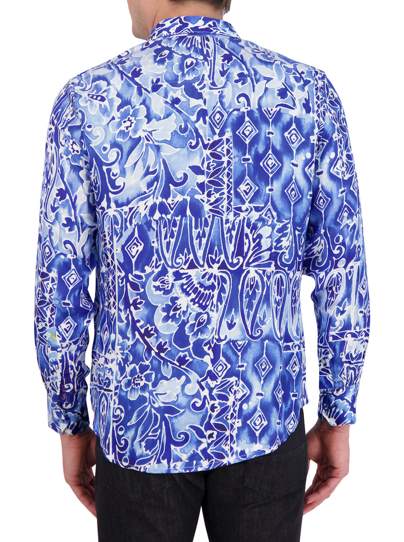 LIMITED EDITION JAIPORE LONG SLEEVE BUTTON DOWN SHIRT