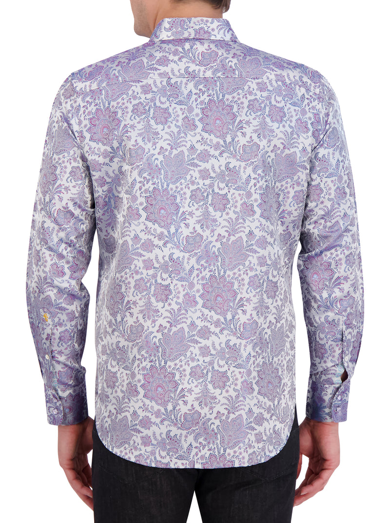 LIMITED EDITION PORTIERE LONG SLEEVE BUTTON DOWN SHIRT TALL