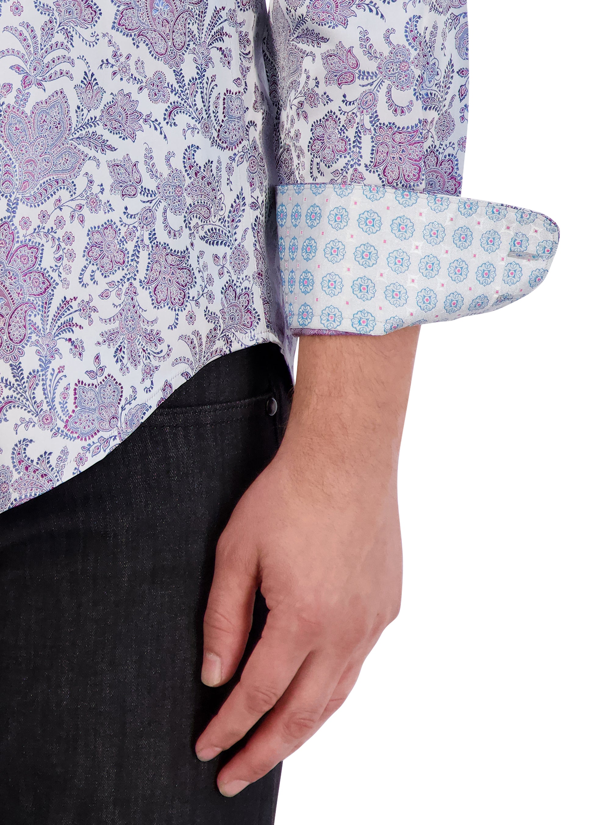 LIMITED EDITION PORTIERE LONG SLEEVE BUTTON DOWN SHIRT BIG