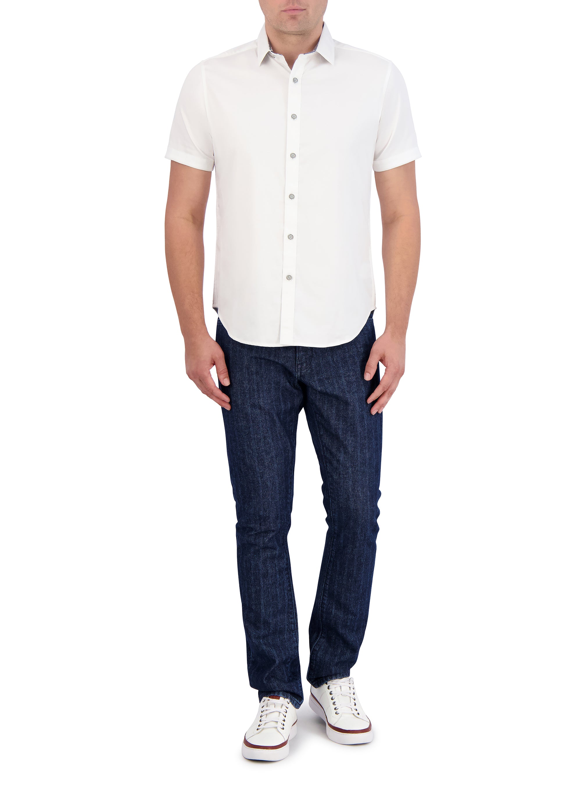CRUZ CONTROL SHORT SLEEVE BUTTON DOWN SHIRT BIG