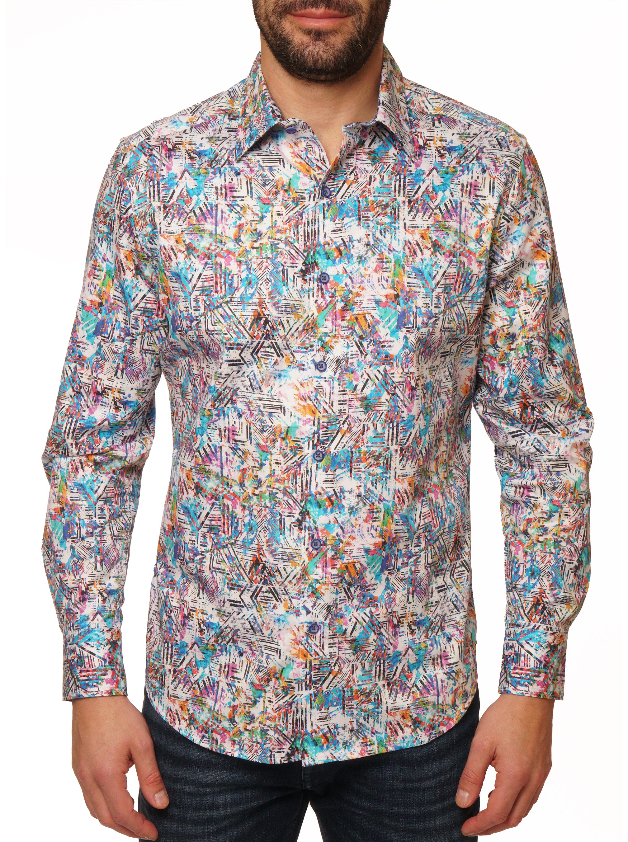 SALTON LONG SLEEVE BUTTON DOWN SHIRT