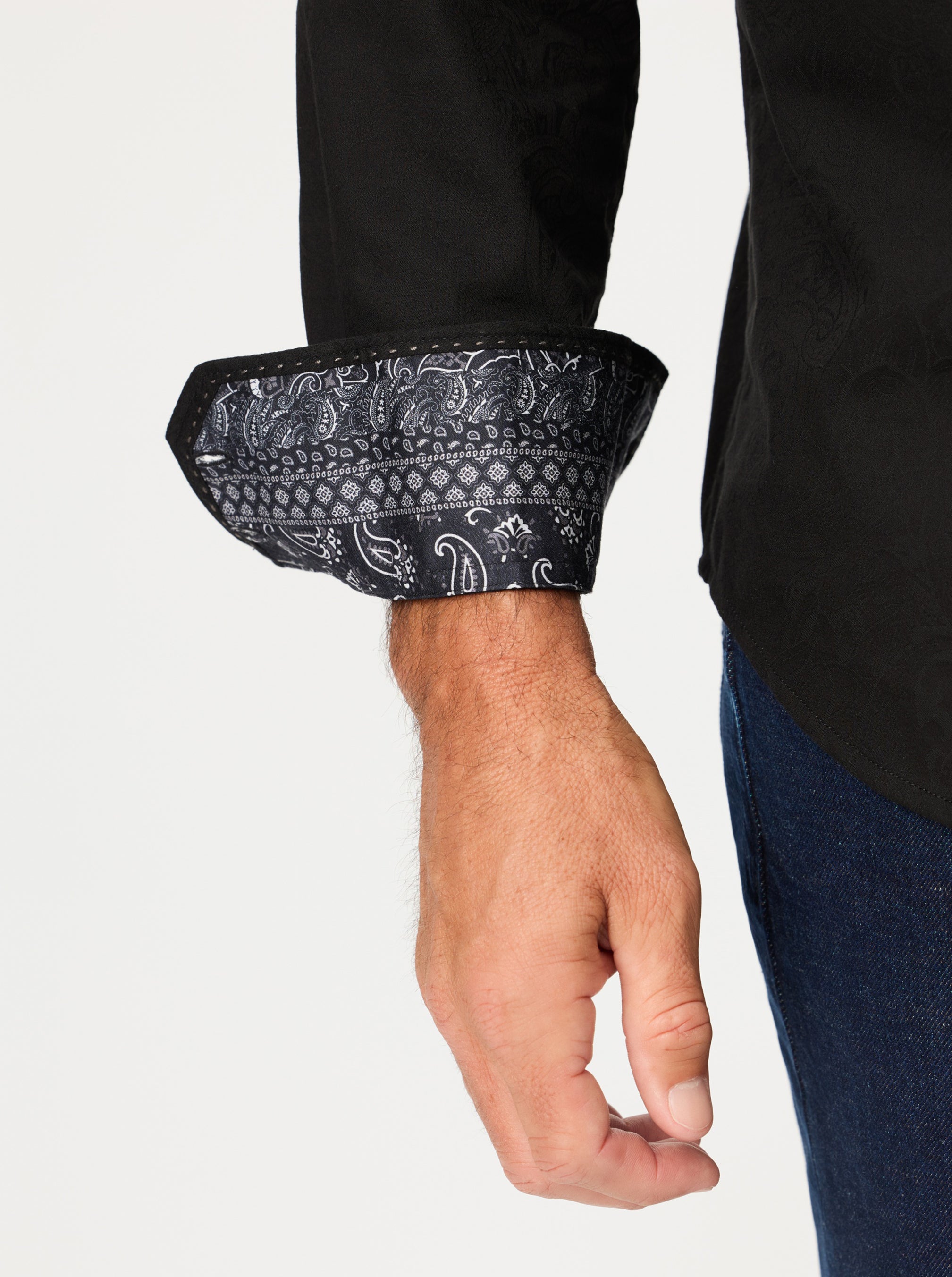 HUDSON LONG SLEEVE BUTTON DOWN SHIRT