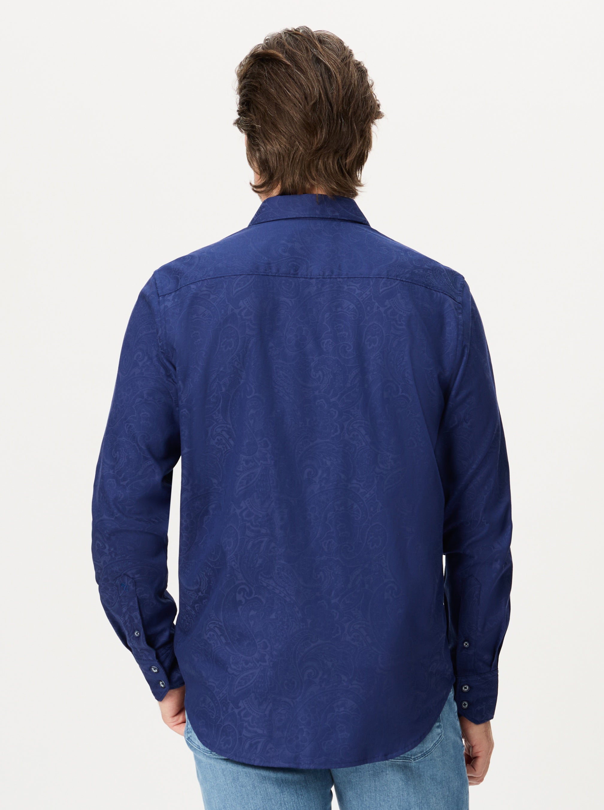 HUDSON LONG SLEEVE BUTTON DOWN SHIRT