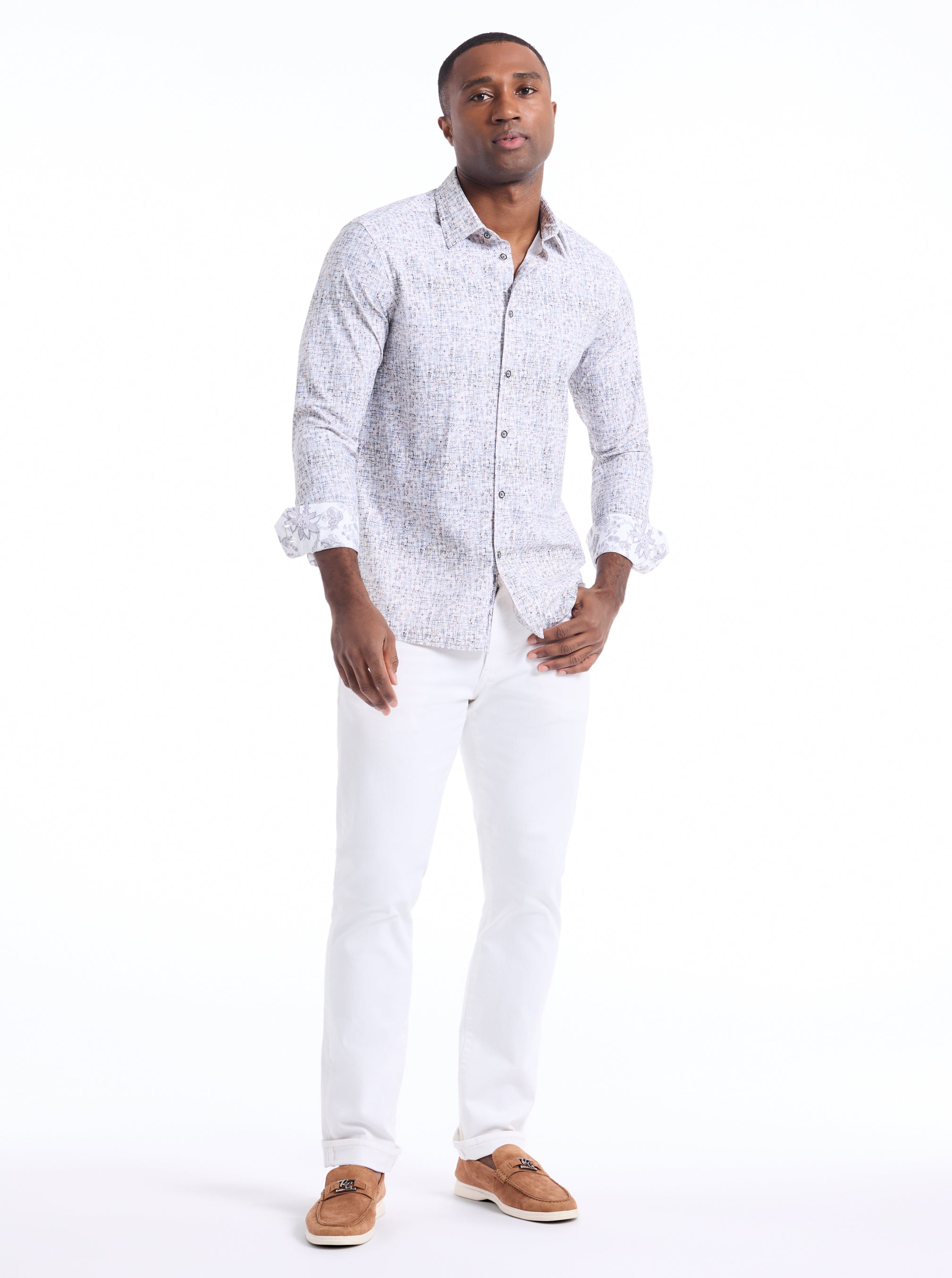 HAMMERSMITH LONG SLEEVE BUTTON DOWN SHIRT