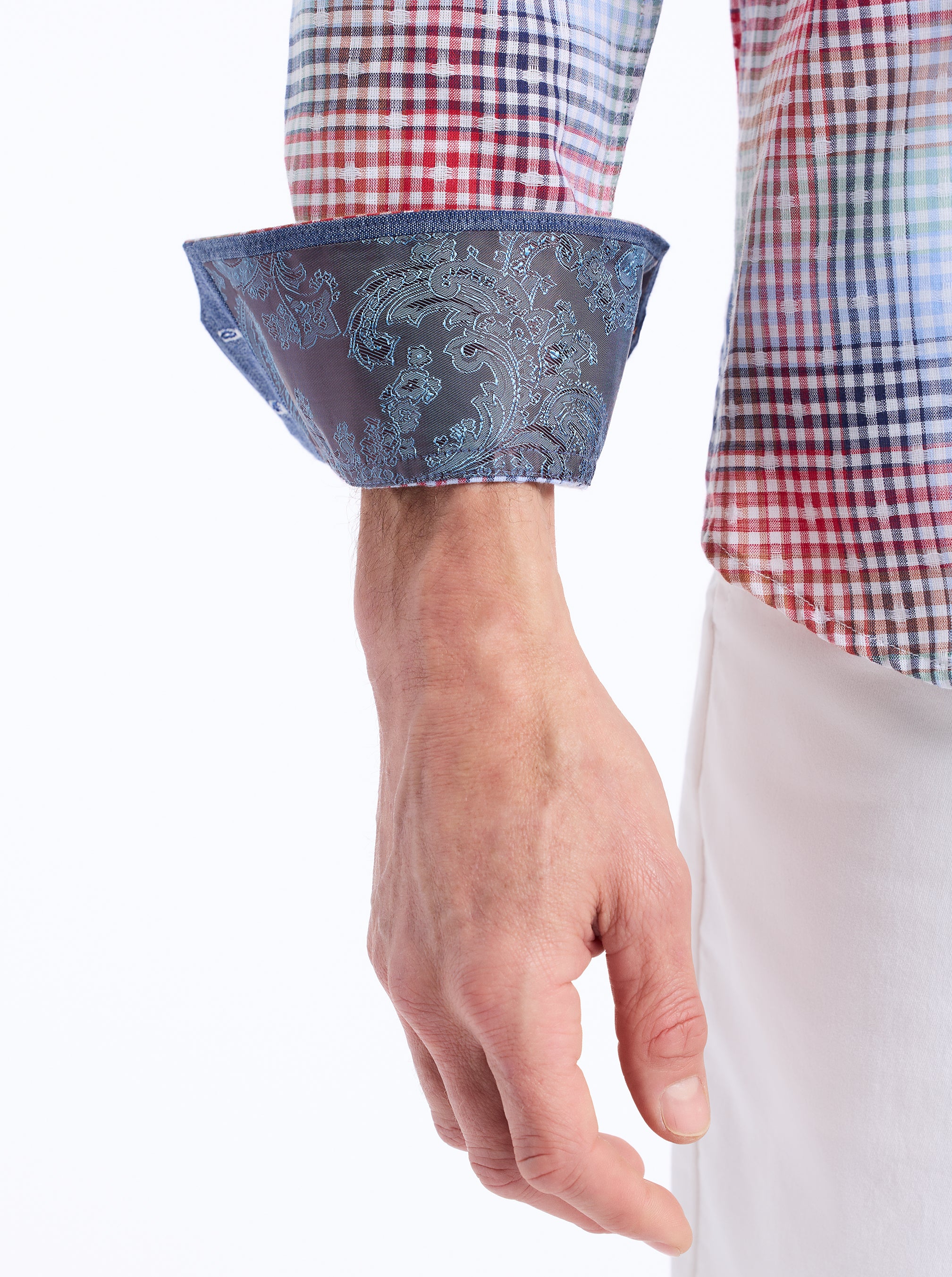 LIGETT LONG SLEEVE BUTTON DOWN SHIRT