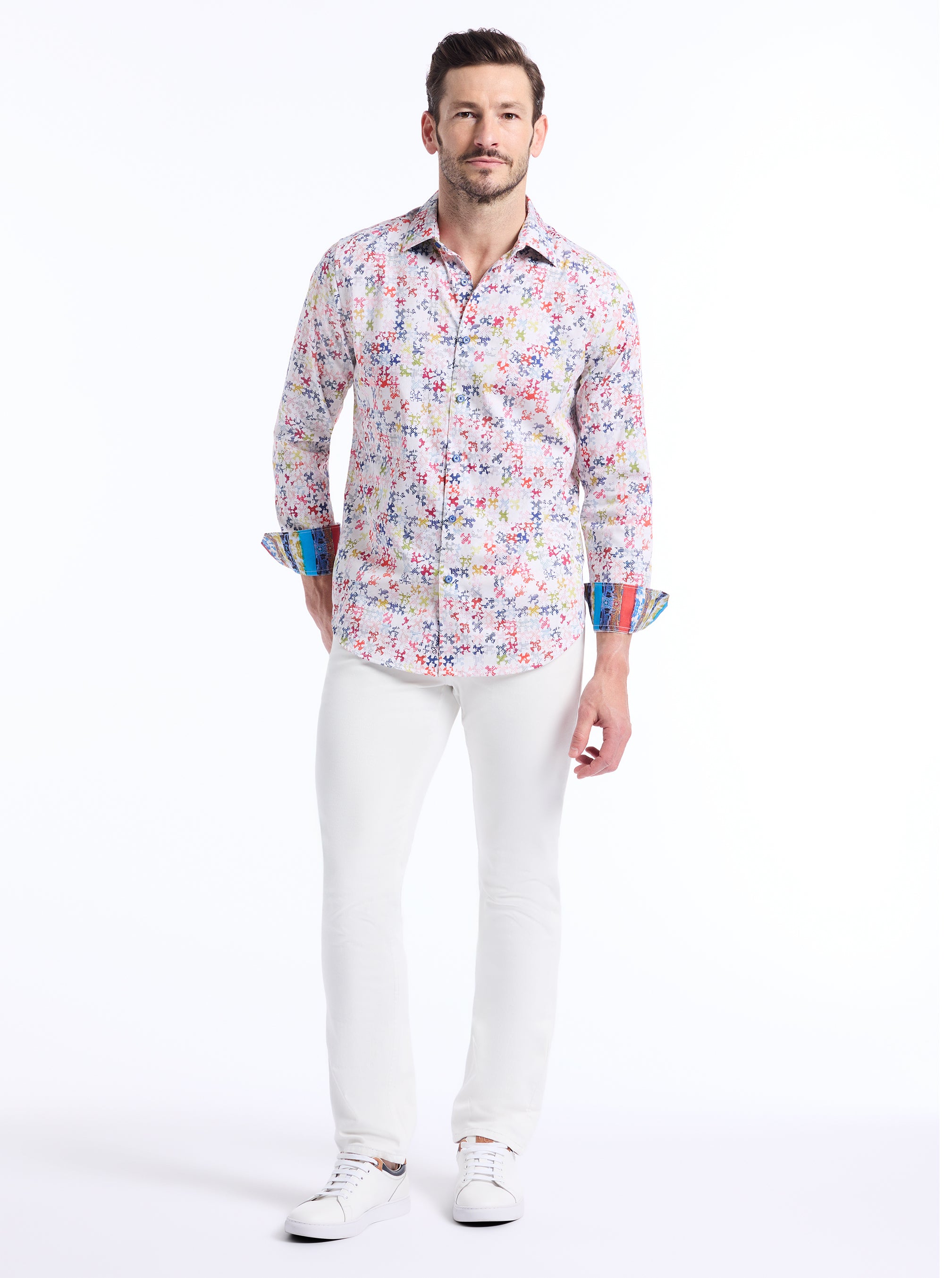 HOXTON LONG SLEEVE BUTTON DOWN SHIRT