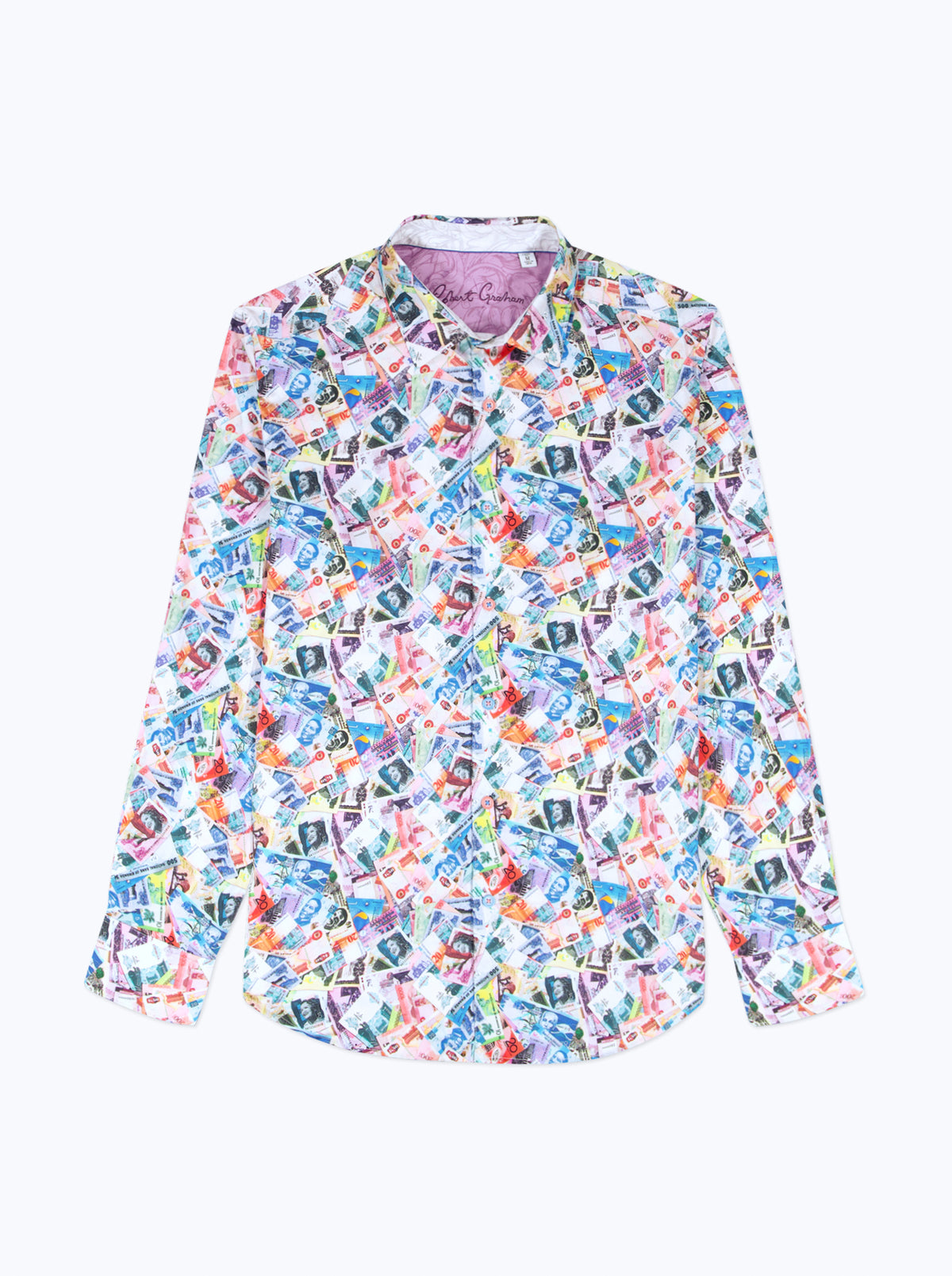 VACATION FUND LONG SLEEVE BUTTON DOWN SHIRT TALL