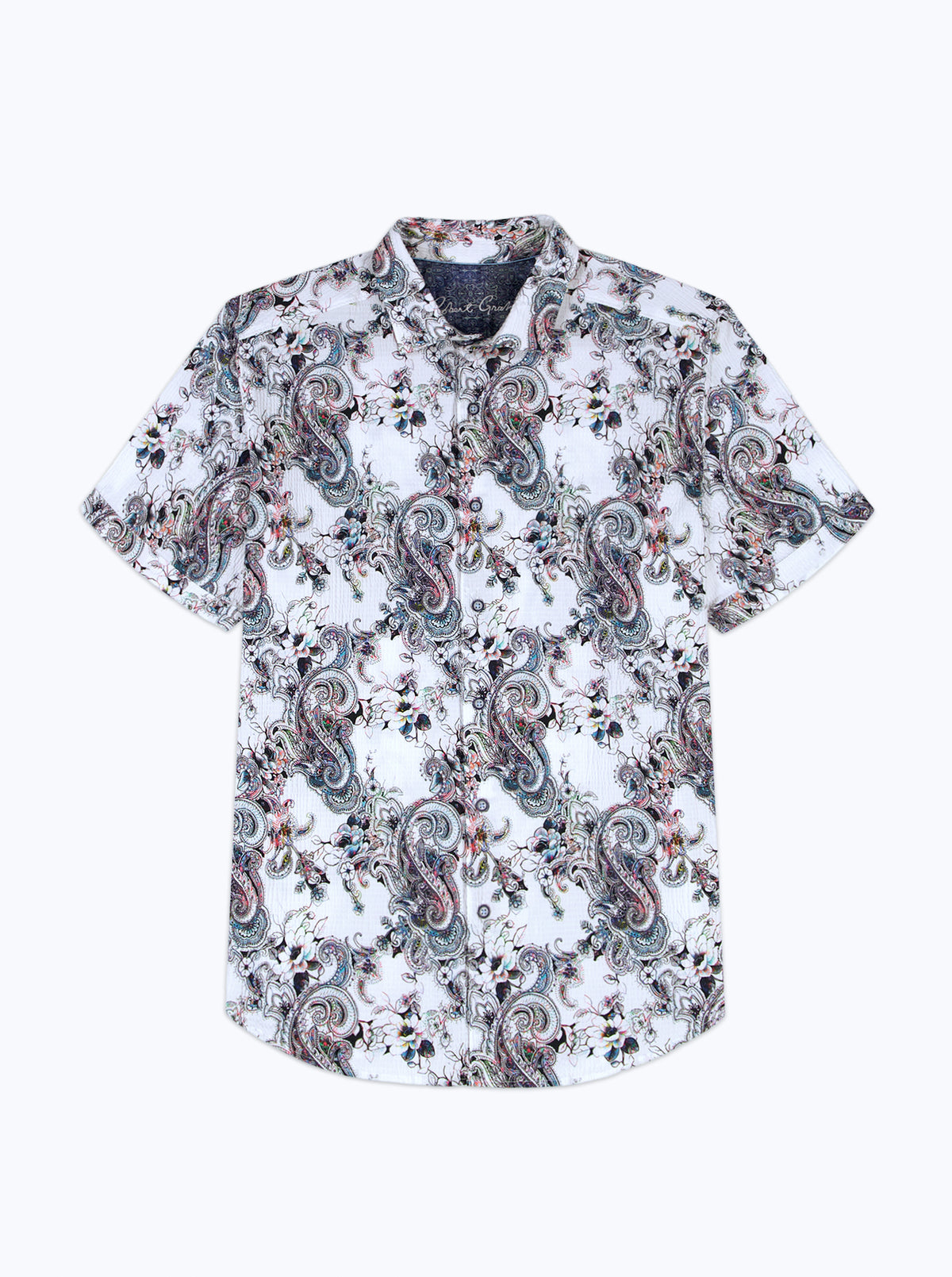PICKWICK SHORT SLEEVE BUTTON DOWN SHIRT TALL