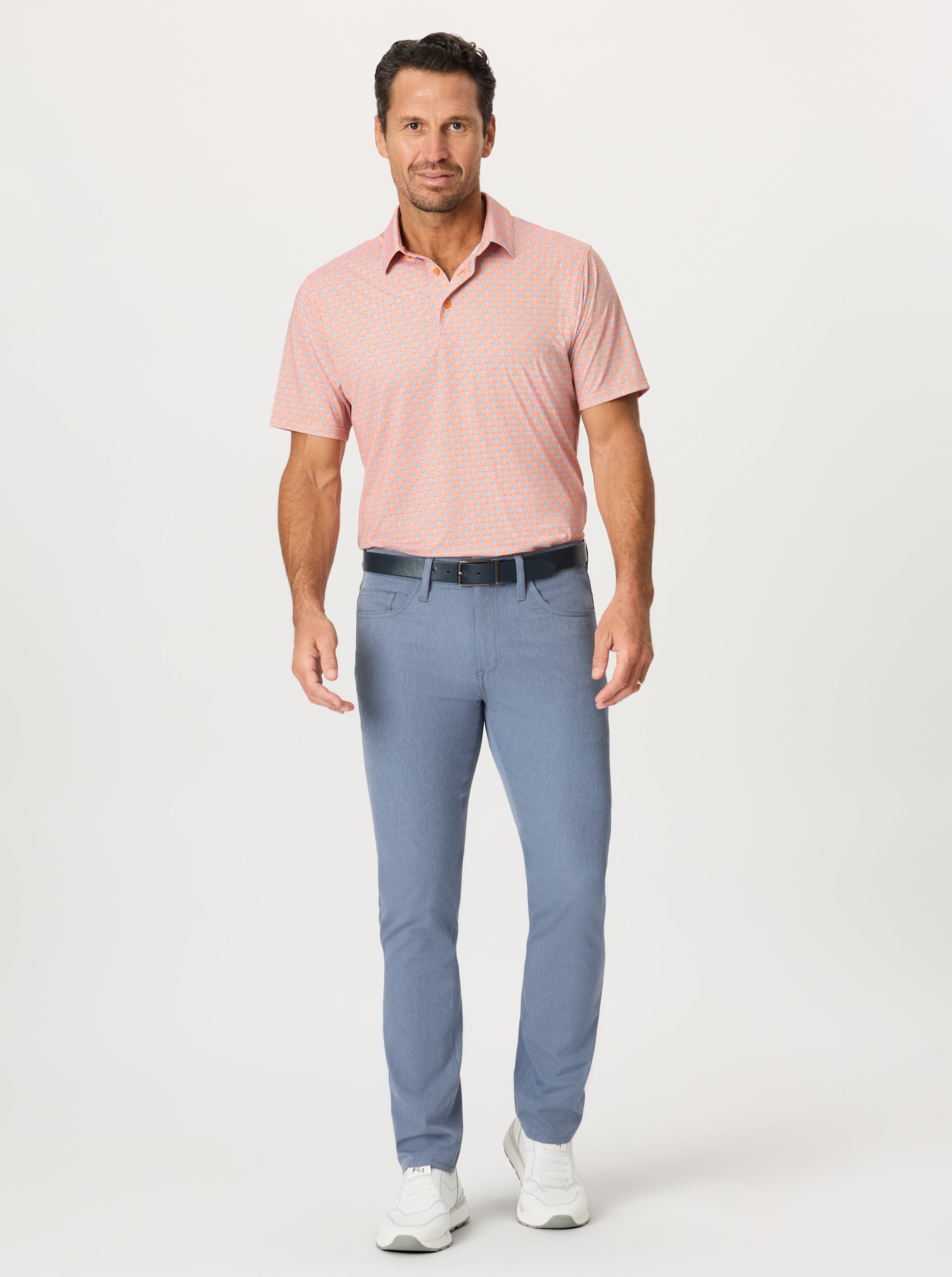 LINKS & DRINKS SHORT SLEEVE POLO