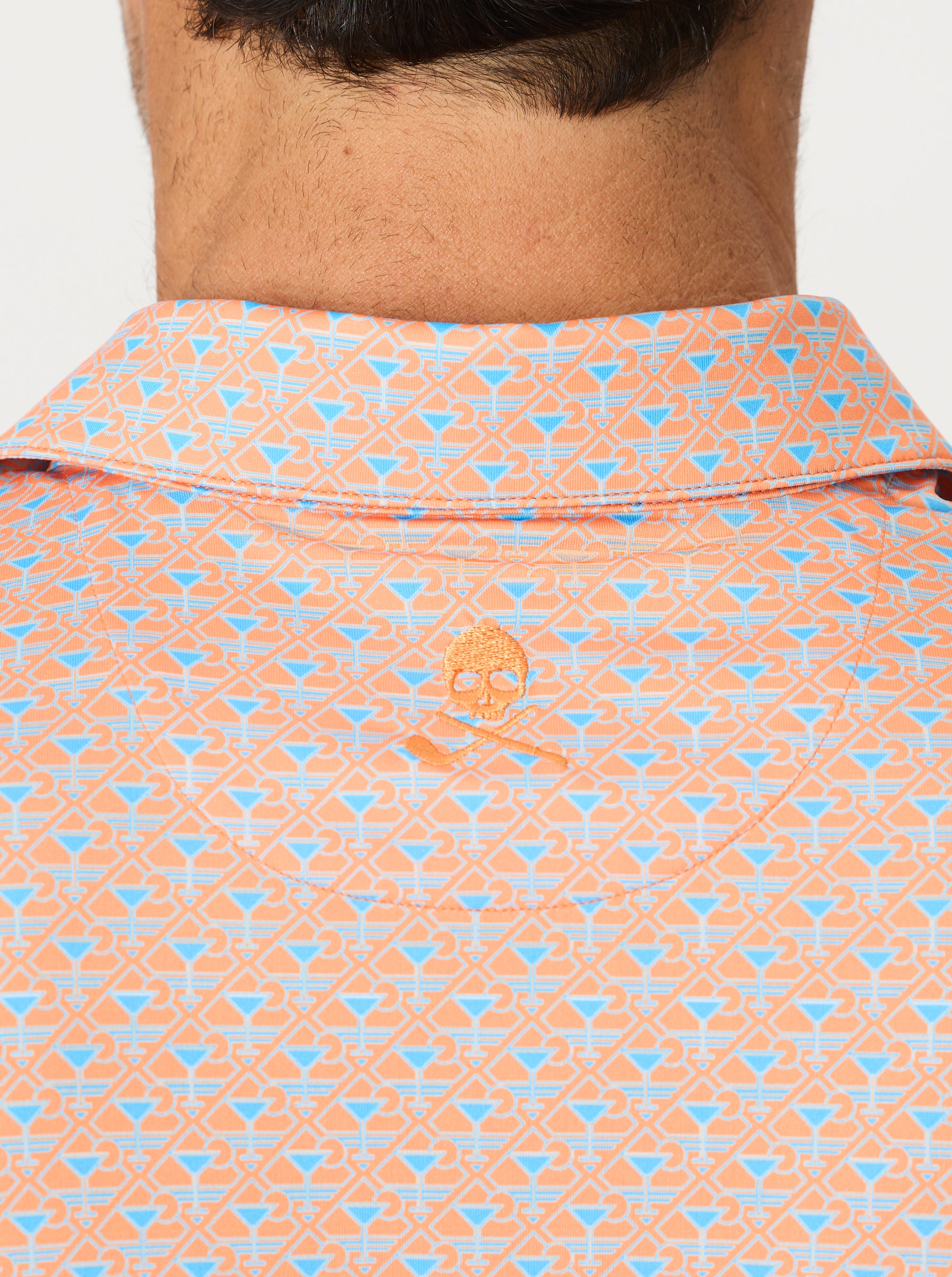 LINKS & DRINKS SHORT SLEEVE POLO
