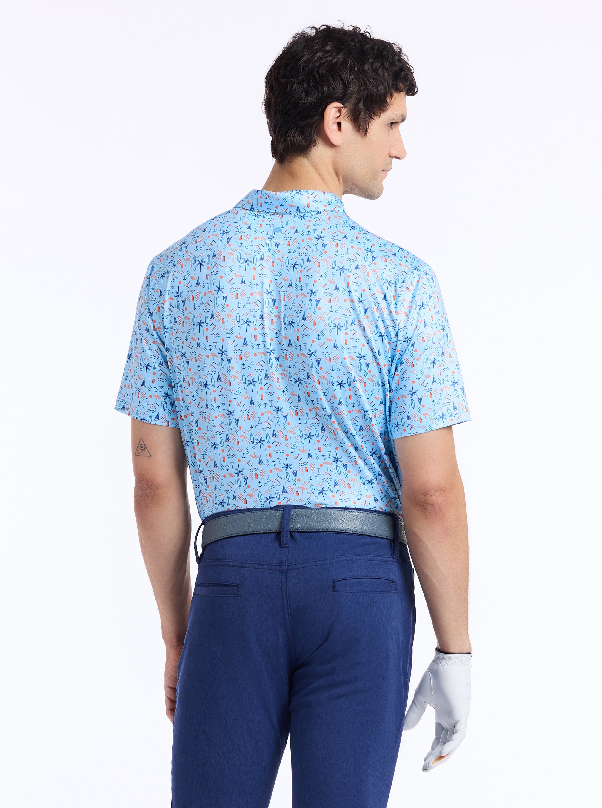 COASTAL VIBES SHORT SLEEVE POLO