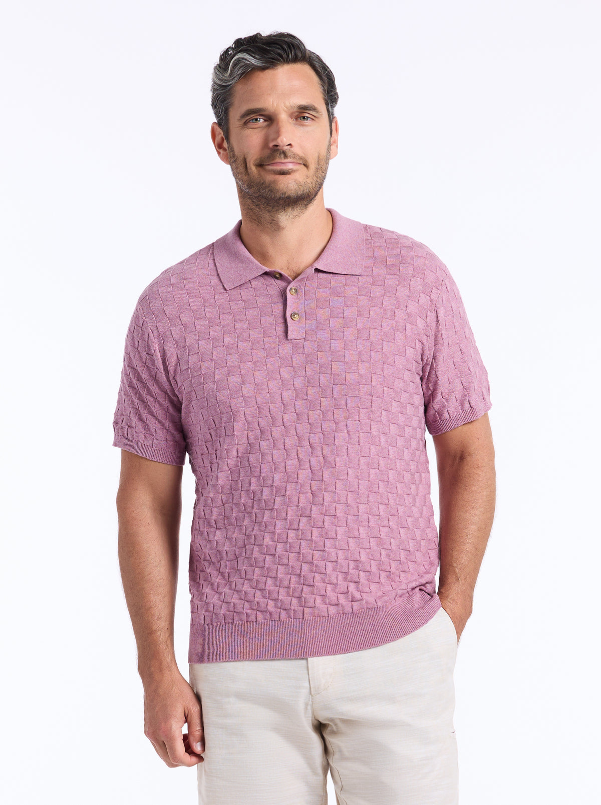 HAMPSON SHORT SLEEVE SWEATER BIG