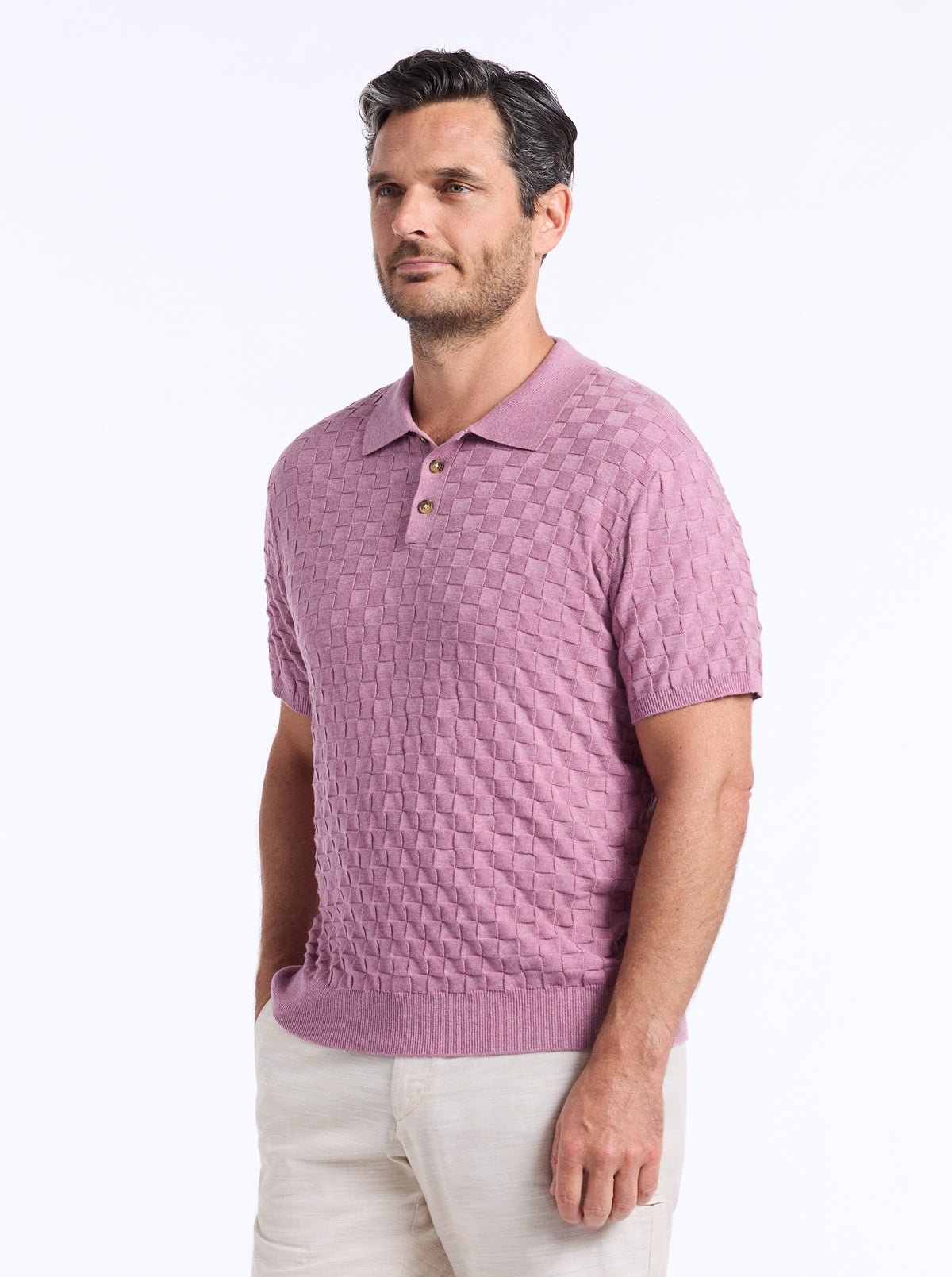 HAMPSON SHORT SLEEVE SWEATER BIG